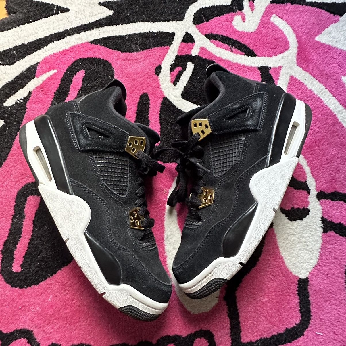 Jordan 4 Retro Royalty (GS) Black