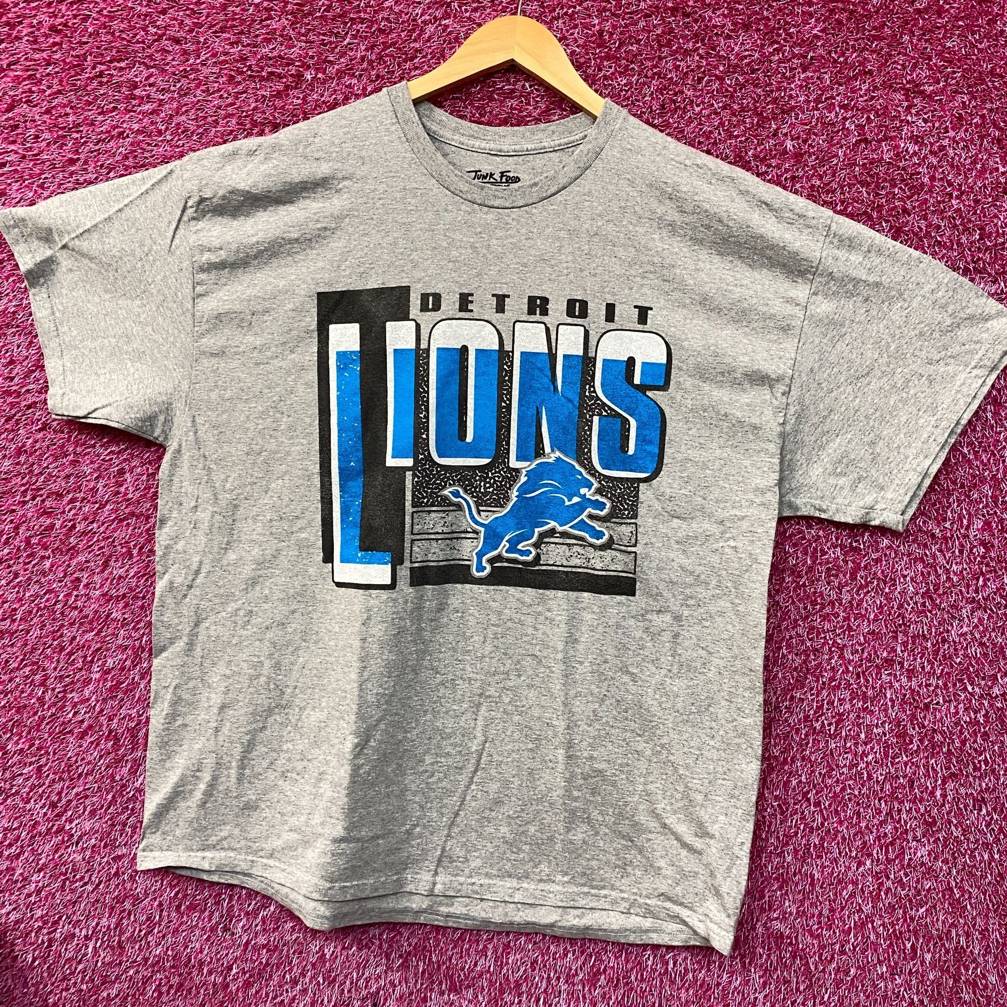 Junk Food Junk Food Clothing NFL Detroit Lions Complete T-Shirt XL Size US XL / EU 56 / 4 - 3 Thumbnail