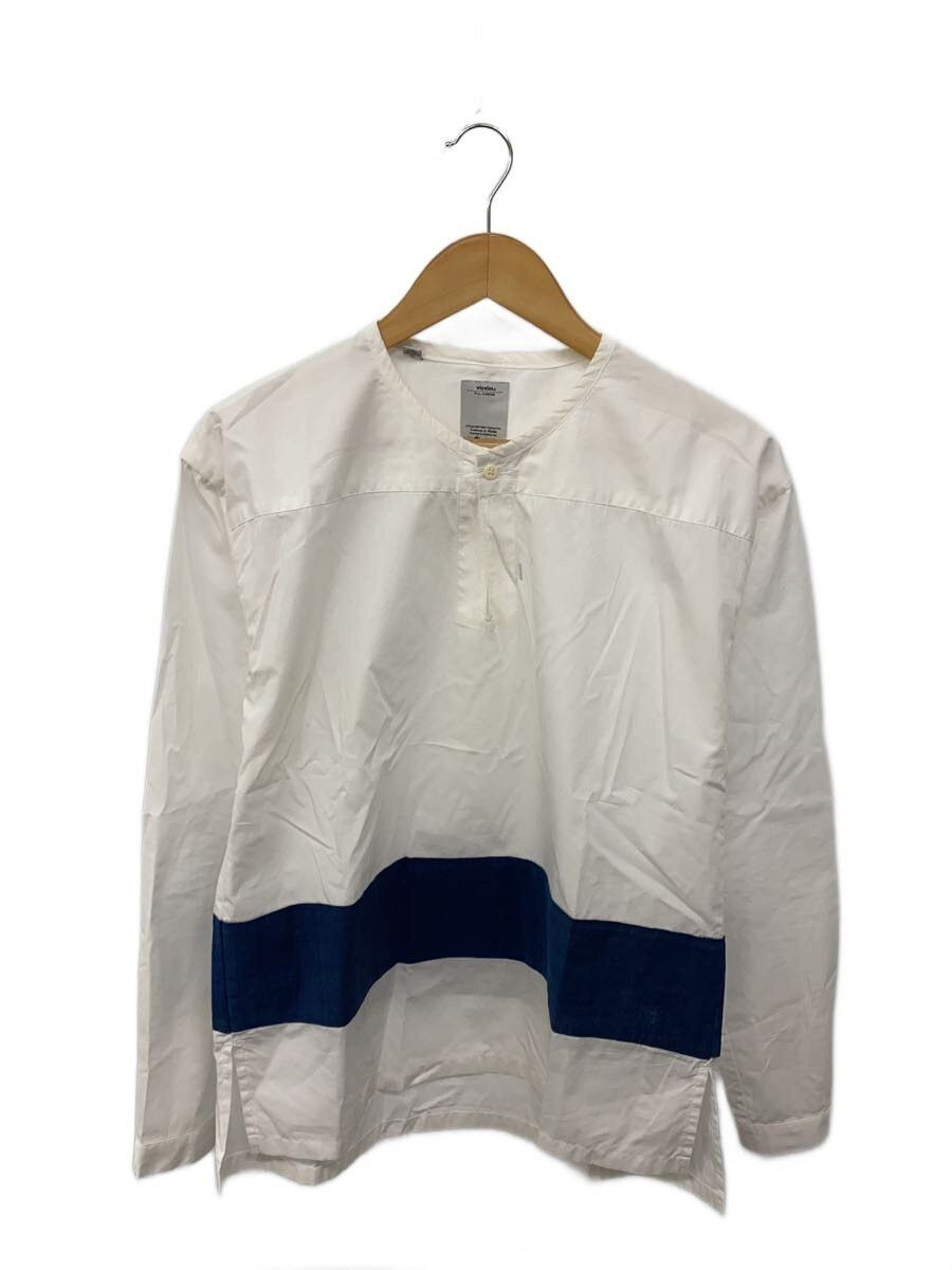 Visvim White Cotton Long Sleeve Shirt Size US S / EU 44-46 / 1 - 1 Thumbnail
