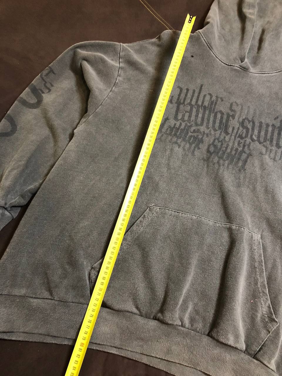 Vintage Taylor Swift Reputation Tour Hoodie Adults Gray Heavy Thick Size US XXL / EU 58 / 5 - 8 Thumbnail