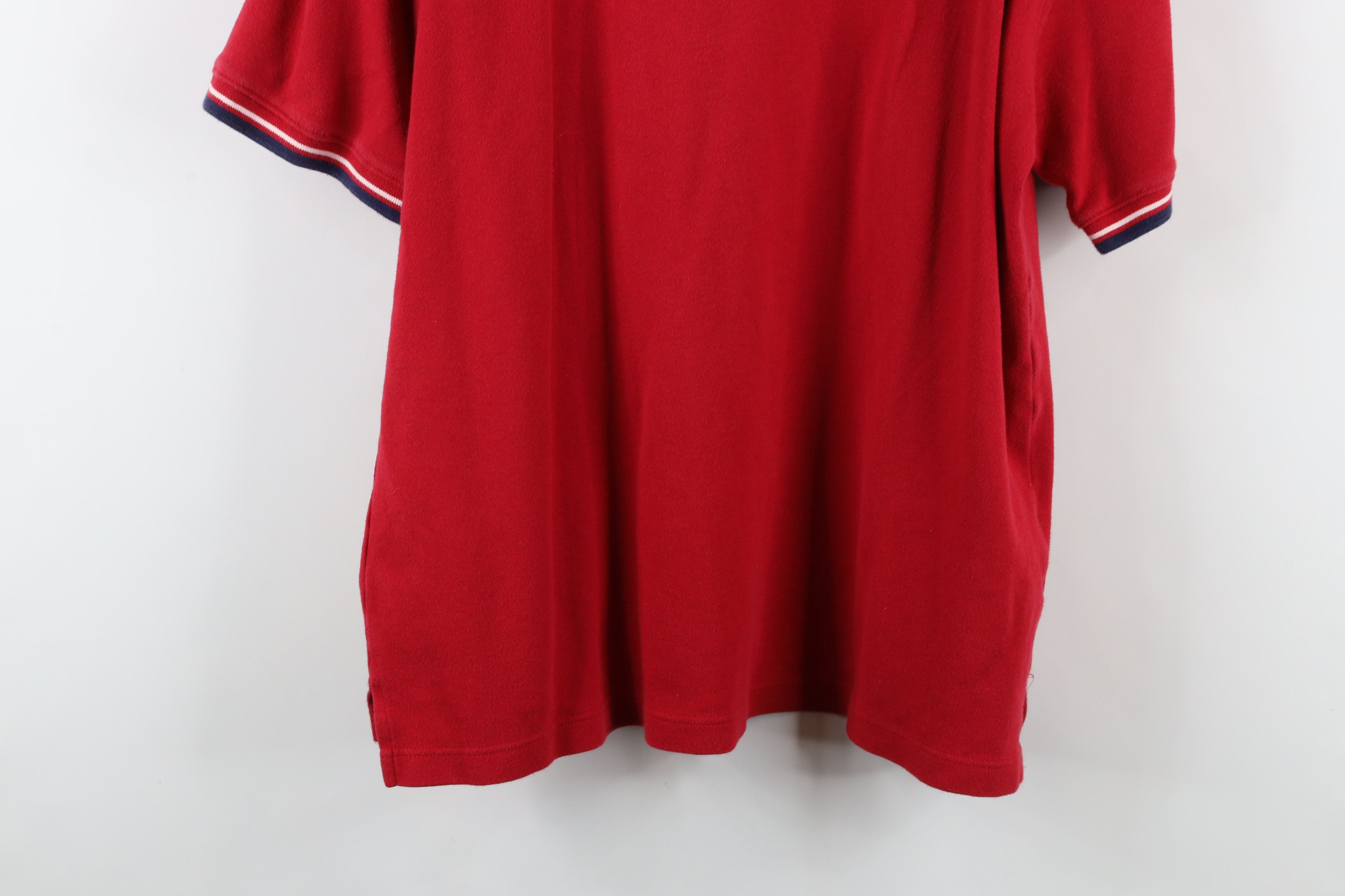 Vintage Vintage 90s Looney Tunes Bugs Bunny Golf Polo Shirt Red Size US L / EU 52-54 / 3 - 11 Thumbnail
