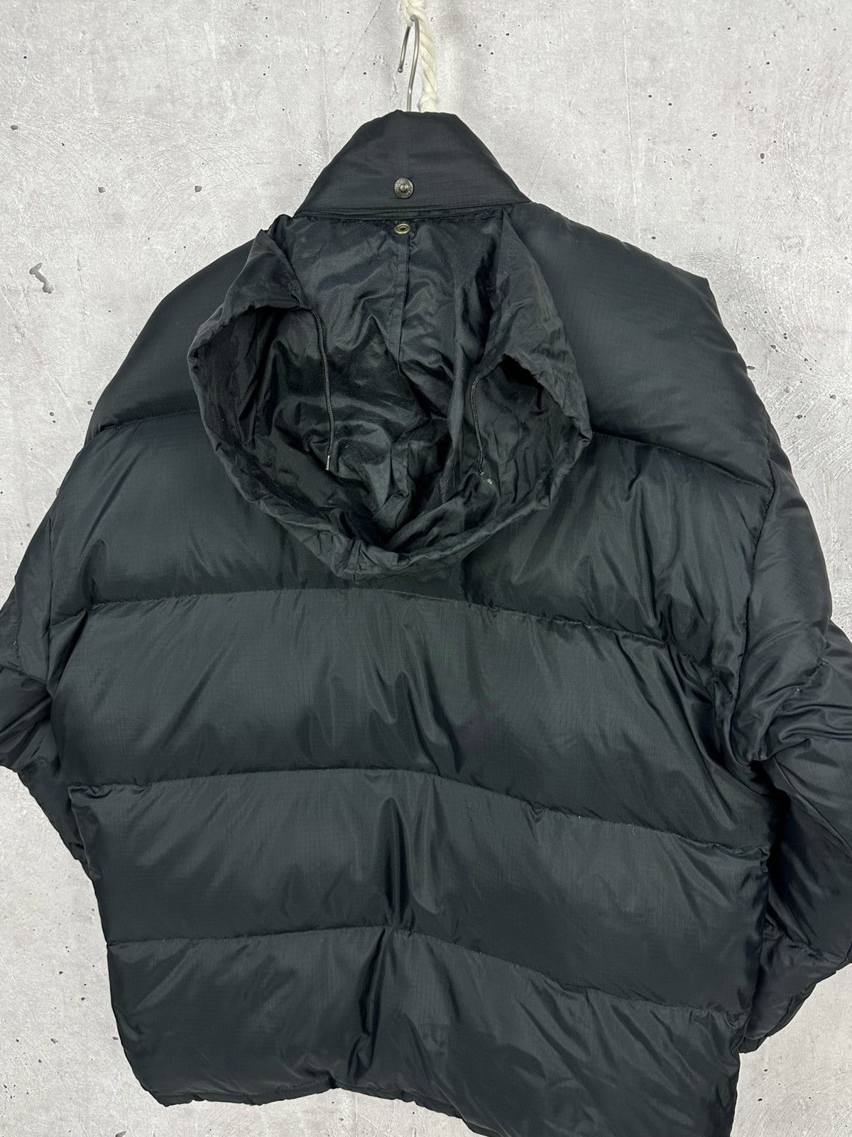 Schott × Vintage Vintage Schott Down Nylon Black Puffer Made in USA Jacket Size US XL / EU 56 / 4 - 9 Thumbnail