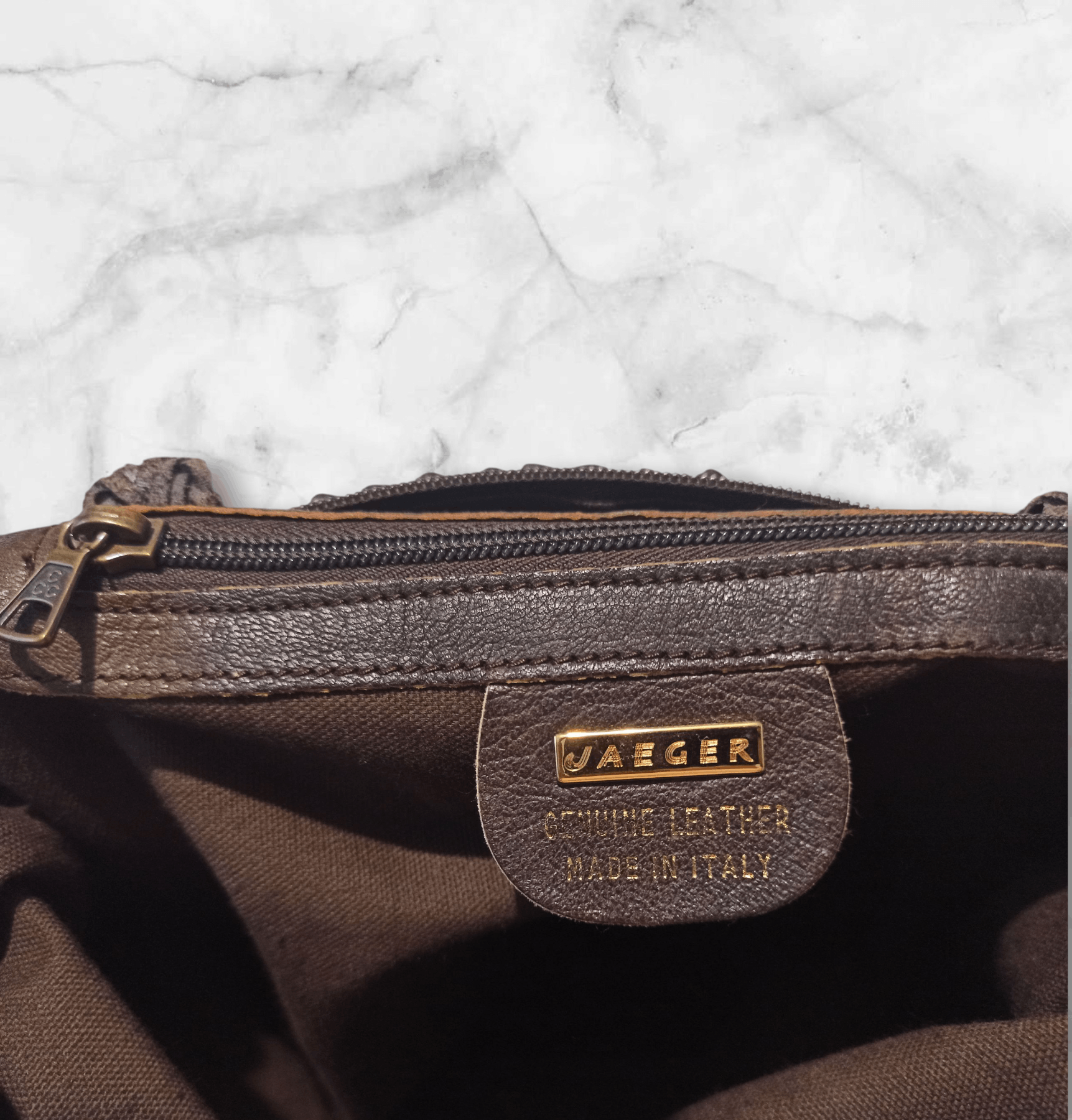 Jaeger Jaeger Woven Leather Shoulder Tote | Made in Italy Size ONE SIZE - 5 Thumbnail