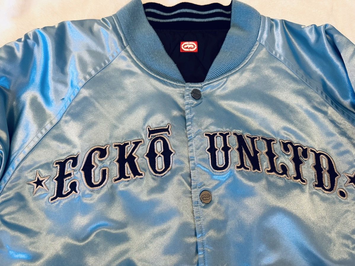 Ecko Unltd. Vintage Ecko Unltd Men’s Reversible Bomber Jacket-Size Large Size US L / EU 52-54 / 3 - 5 Thumbnail
