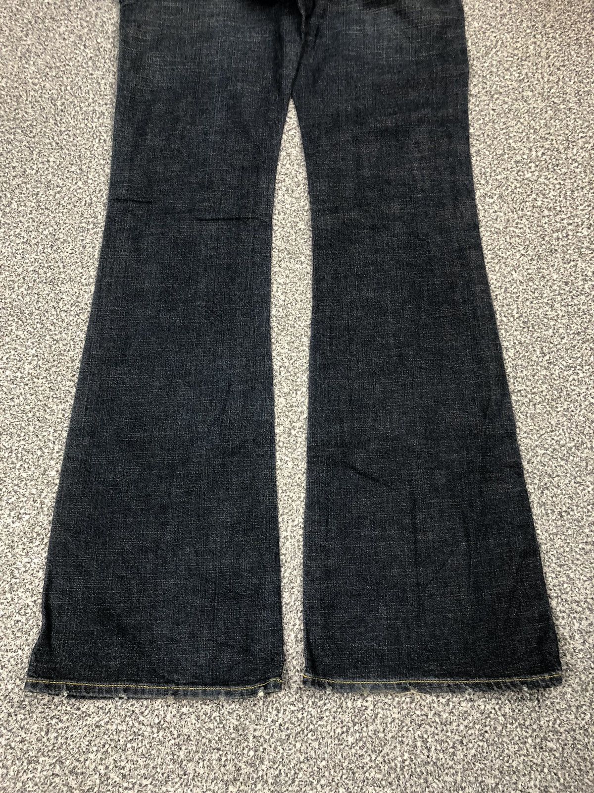 Japanese Brand × Vintage × Von Dutch Vintage Kustommade Von Dutch Flare Jeans Size 30" / US 8 / IT 44 - 18 Thumbnail