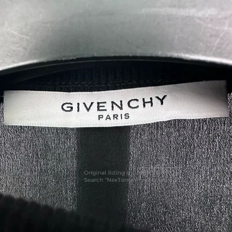 Givenchy Givenchy Size 36 Premium Black Printed Mulberry Silk Openw Size US M / EU 48-50 / 2 - 4 Thumbnail