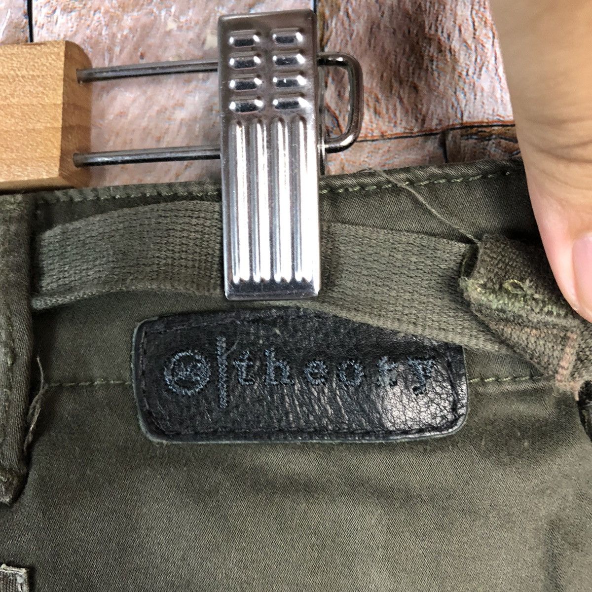 Theory The Ory Green Cargo Multipocket Pants #A577 Size 28" / US 6 / IT 42 - 21 Thumbnail