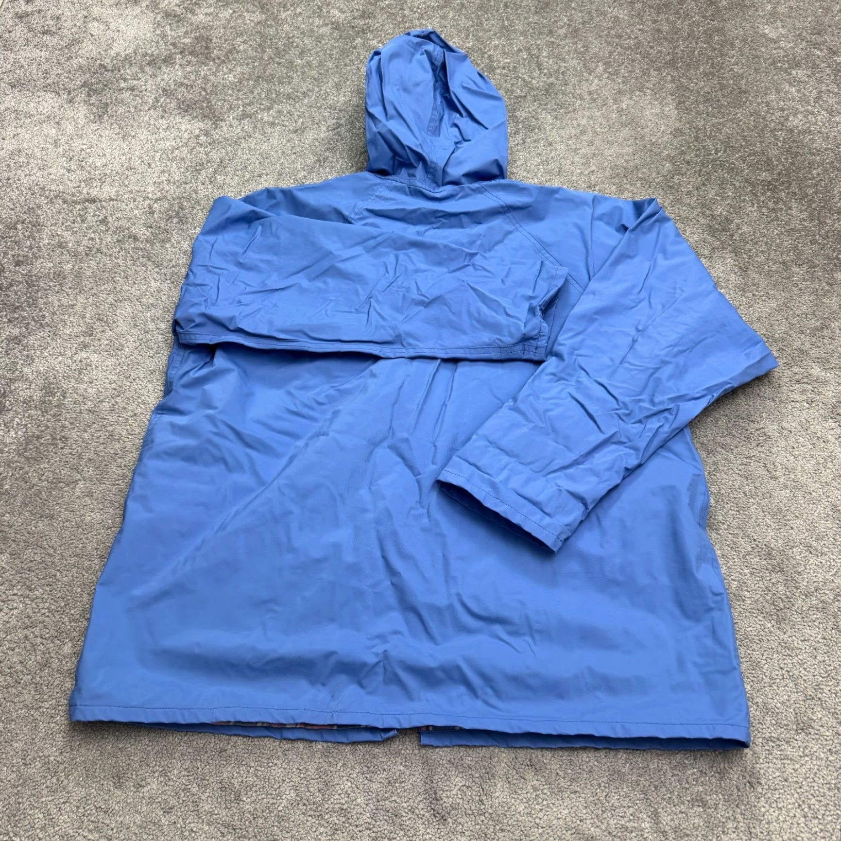 Vintage JG Hook Windbreaker Hoodie Jacket Womens Large Blue L Jacket/Casual, Travel, Outdoor Size L / US 10 / IT 46 - 2 Thumbnail