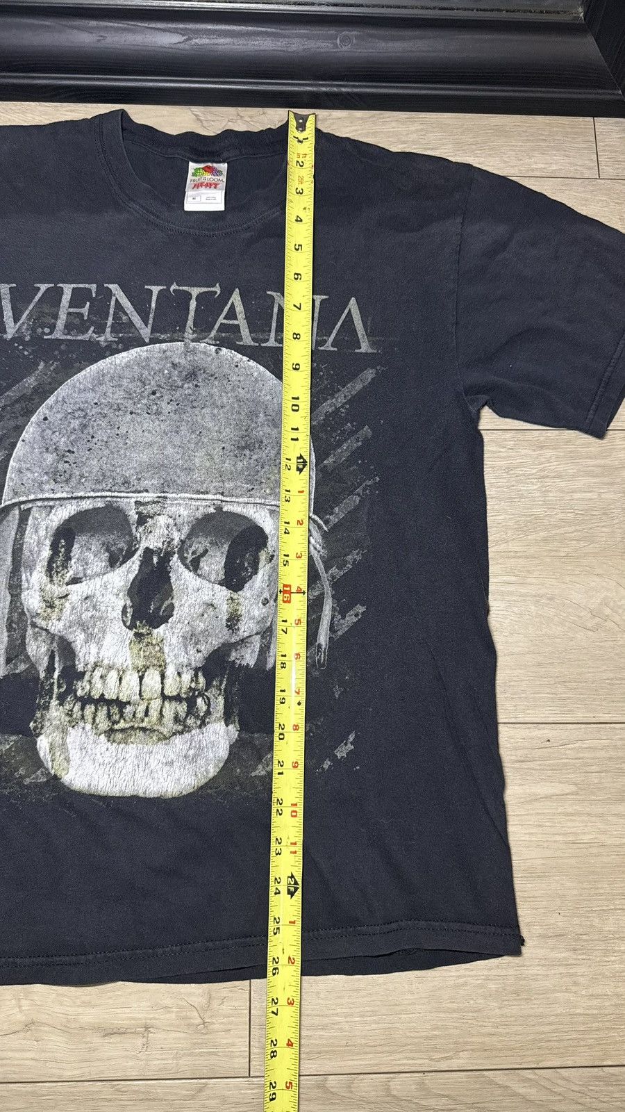 Affliction Vintage 2000s Vetana Band Tee Big Skull Solider Shirt Size US M / EU 48-50 / 2 - 4 Thumbnail
