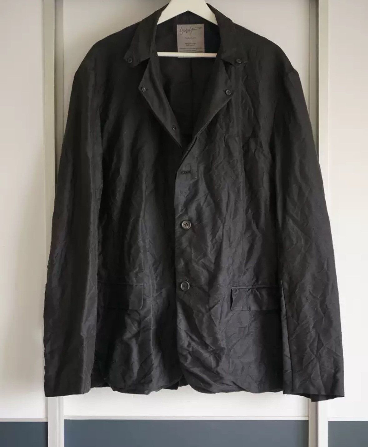 Yohji Yamamoto Yohji Yamamoto 01ss mohair double suit 2412-Nextarrow Size 44R - 3 Thumbnail