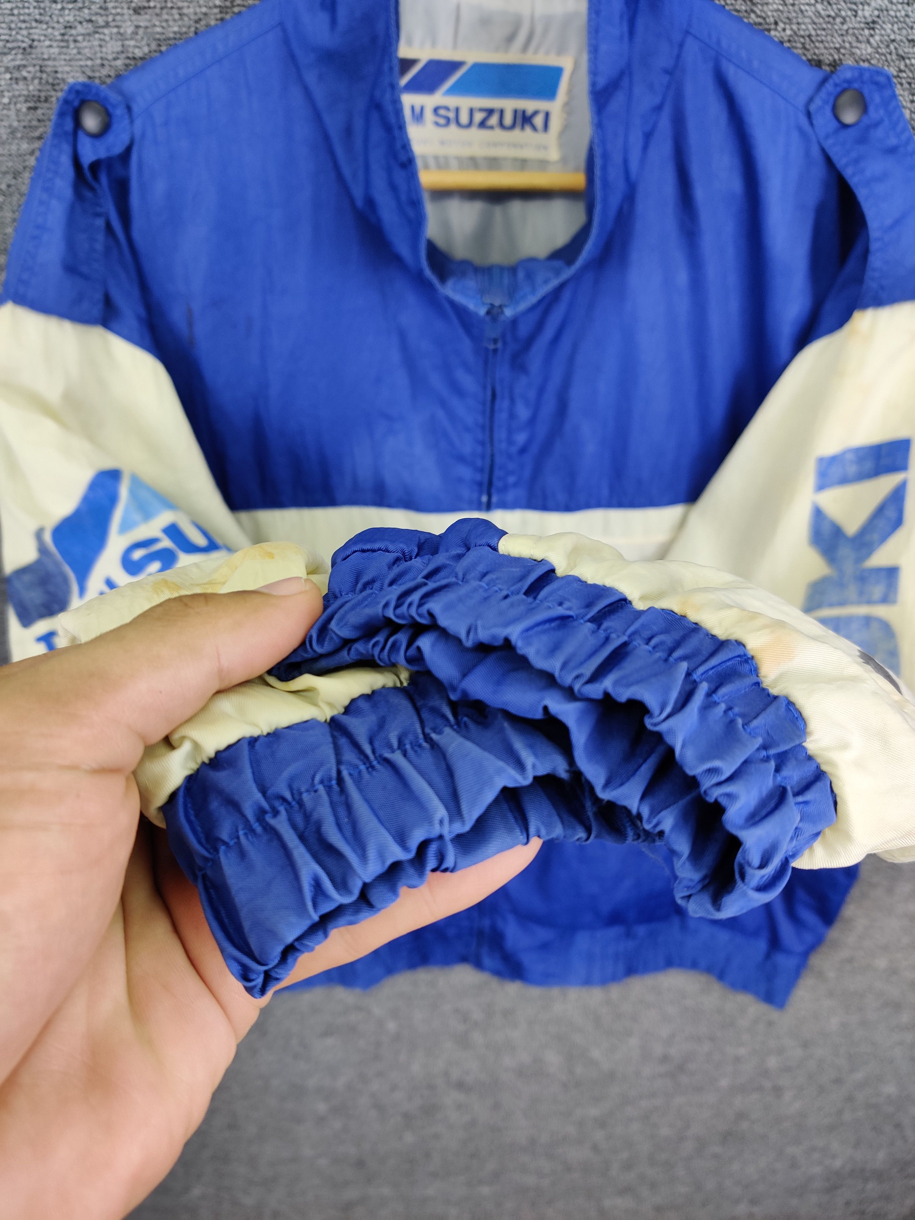 Vintage Vintage 90s Team Suzuki Racing Motorsports Jacket Size US L / EU 52-54 / 3 - 13 Thumbnail