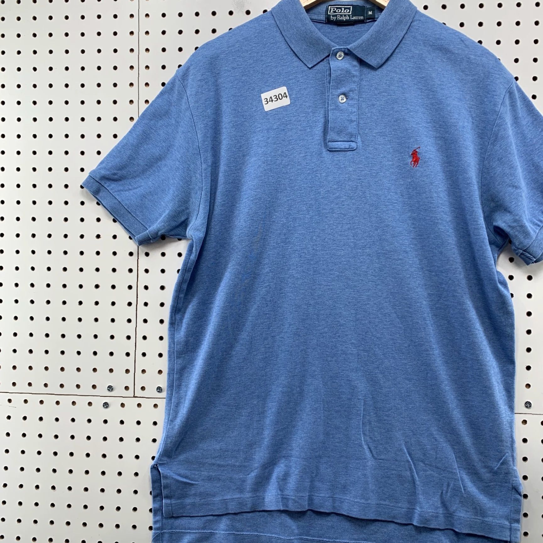 Polo Ralph Lauren VINTAGE Polo Ralph Lauren Shirt Mens M Blue Red Pony Polo Casual Preppy 90s Mens Clothing Size US M / EU 48-50 / 2 - 3 Thumbnail