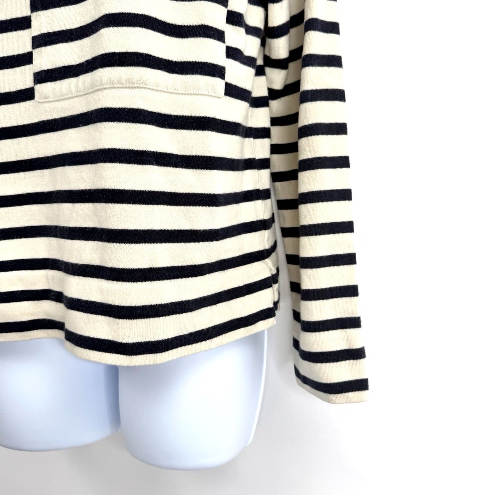 Joseph JOSEPH Womens Small Long Sleeve T Shirt Breton Tee Striped Cotton Boatneck Size S / US 4 / IT 40 - 5 Thumbnail