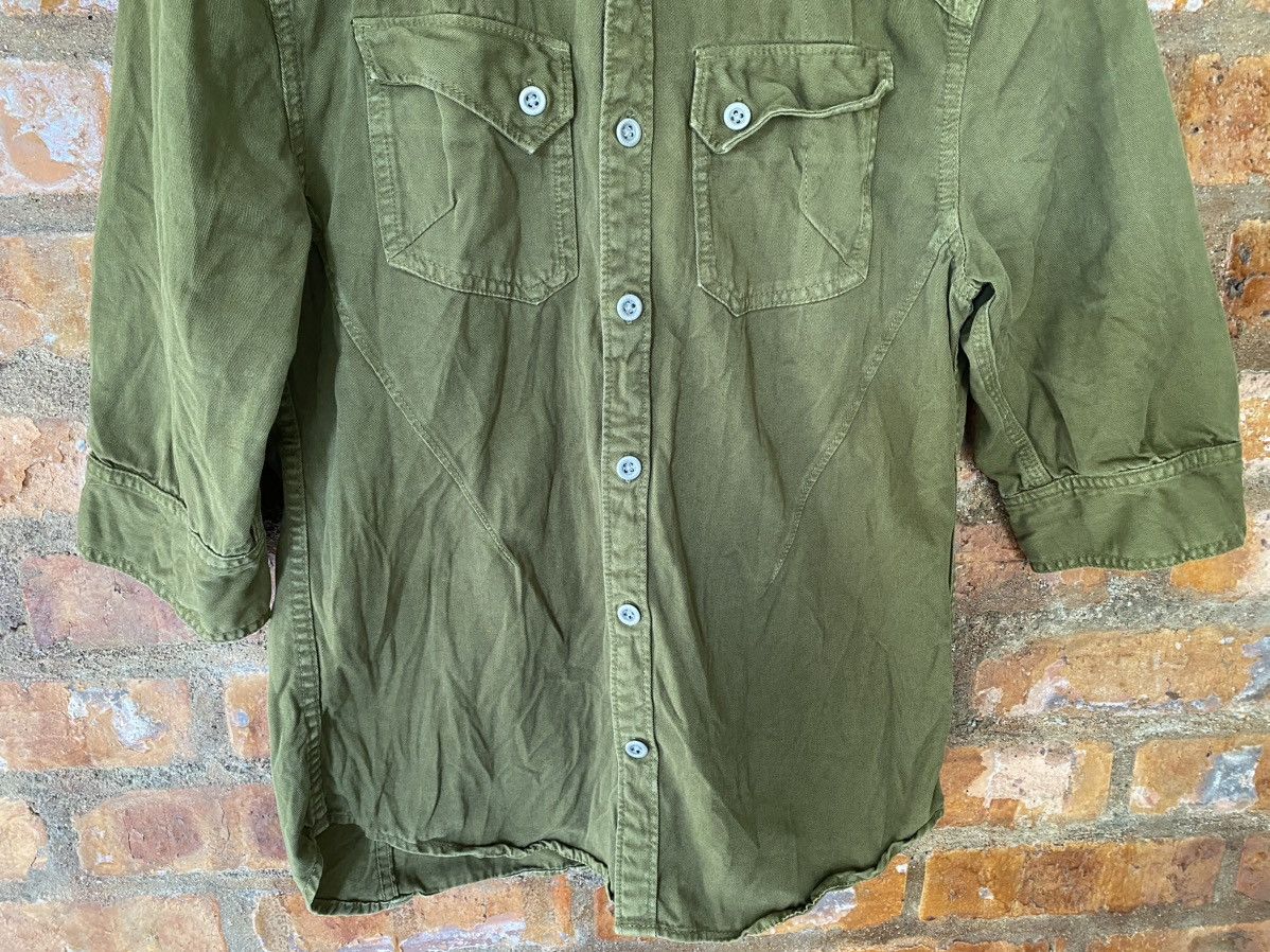 Le Grande Bleu (L.G.B.) 2000s FUGA military slang pocket shirt Size US S / EU 44-46 / 1 - 4 Thumbnail