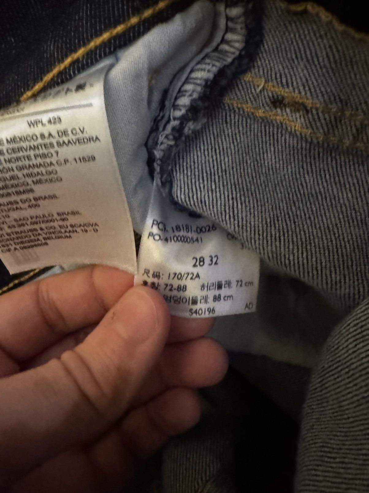 Levi's levi 501 jeans Size US 28 / EU 44 - 3 Thumbnail