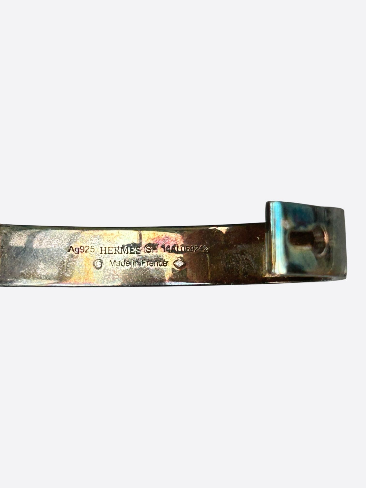 Hermes Hermes Silver Collier De Chien Bracelet Size ONE SIZE - 3 Thumbnail
