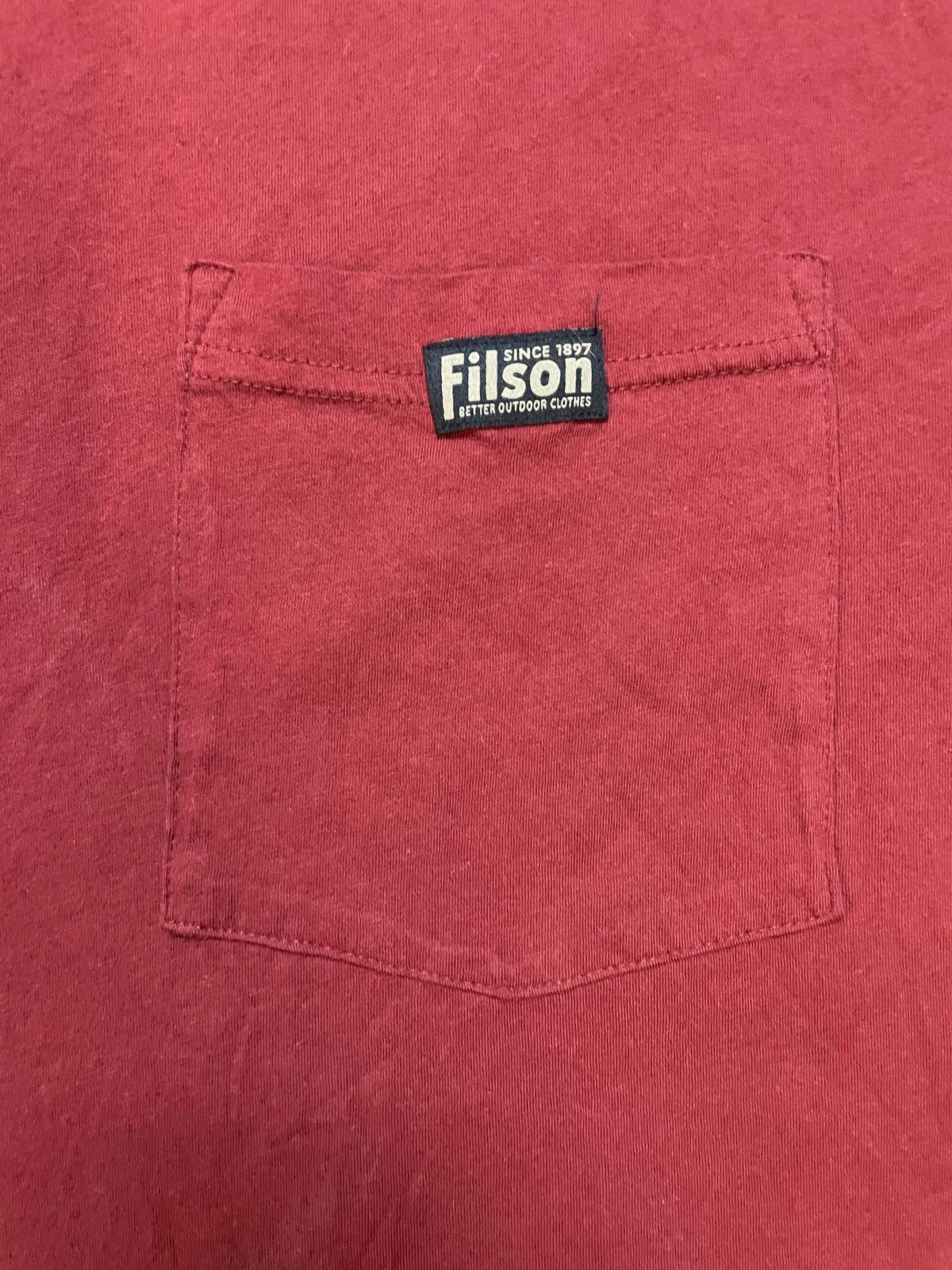 Filson Filson red pocket tee Size US XL / EU 56 / 4 - 3 Thumbnail