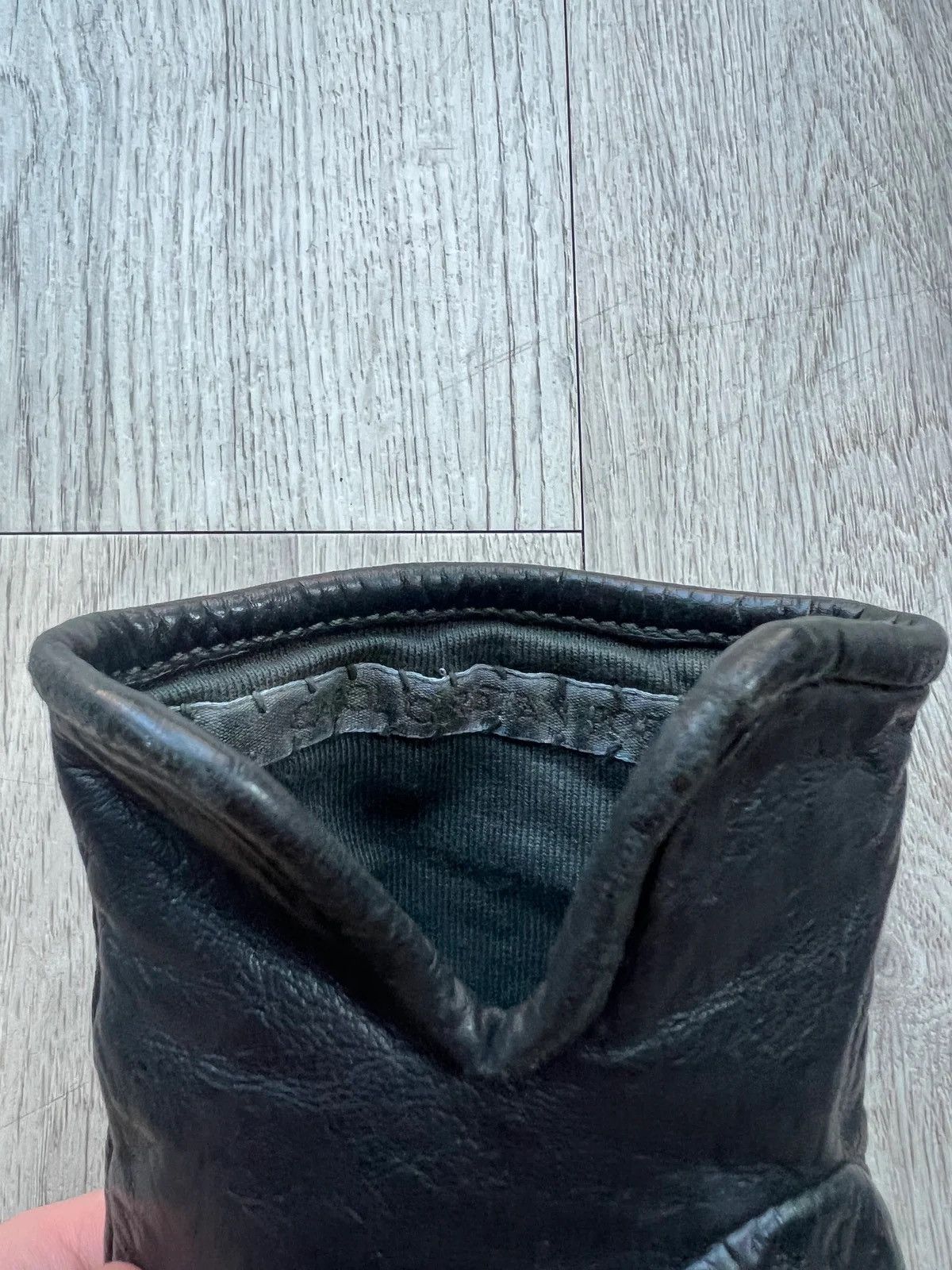 Carol Christian Poell Carol Christian Poell Fingerless Kangaroo Leather Gloves Size ONE SIZE - 3 Thumbnail