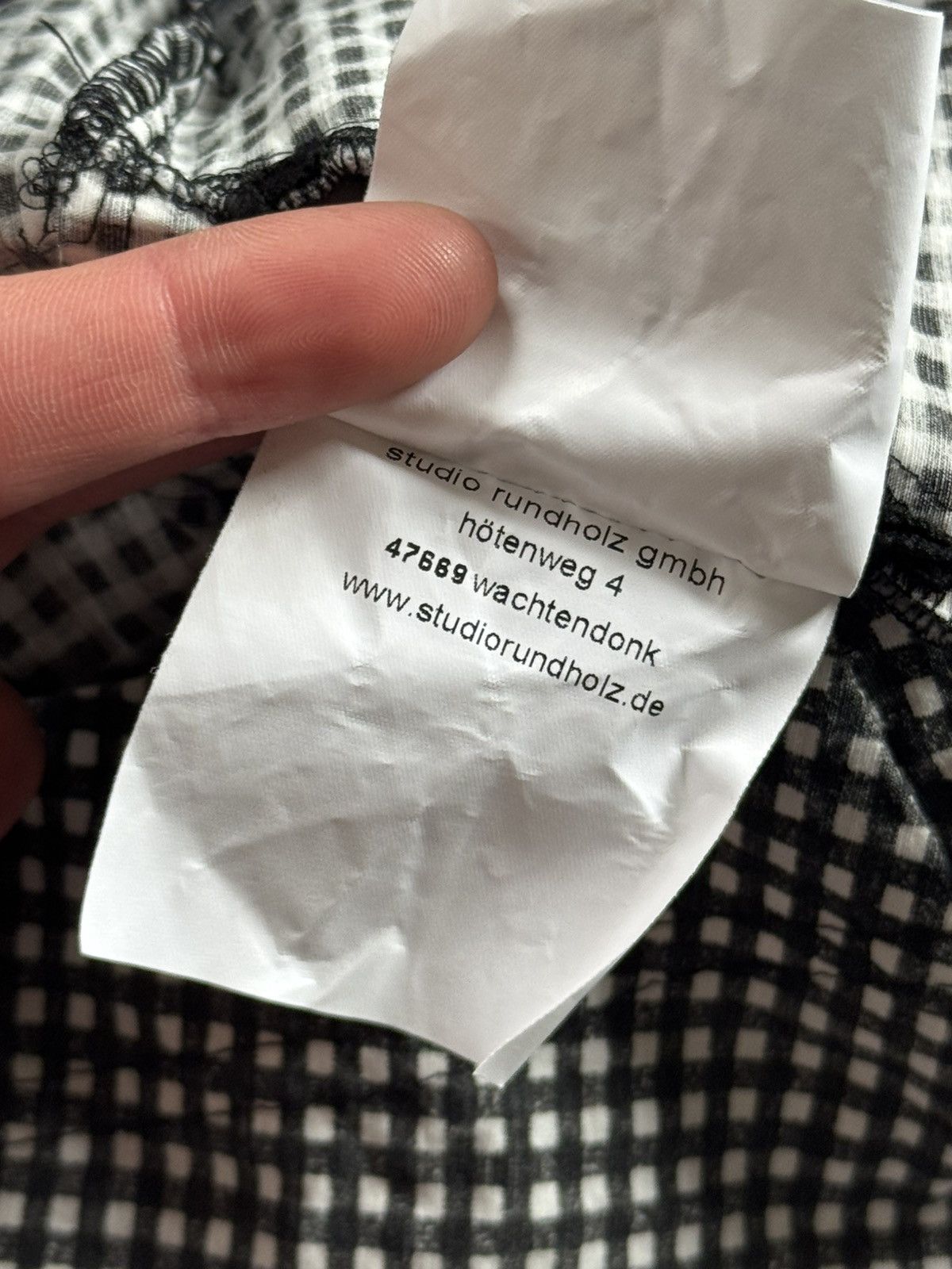 Rundholz Rundholz Chekered relaxed harem pants chinos trousers baggy Size 27" / US 4 / IT 40 - 11 Thumbnail