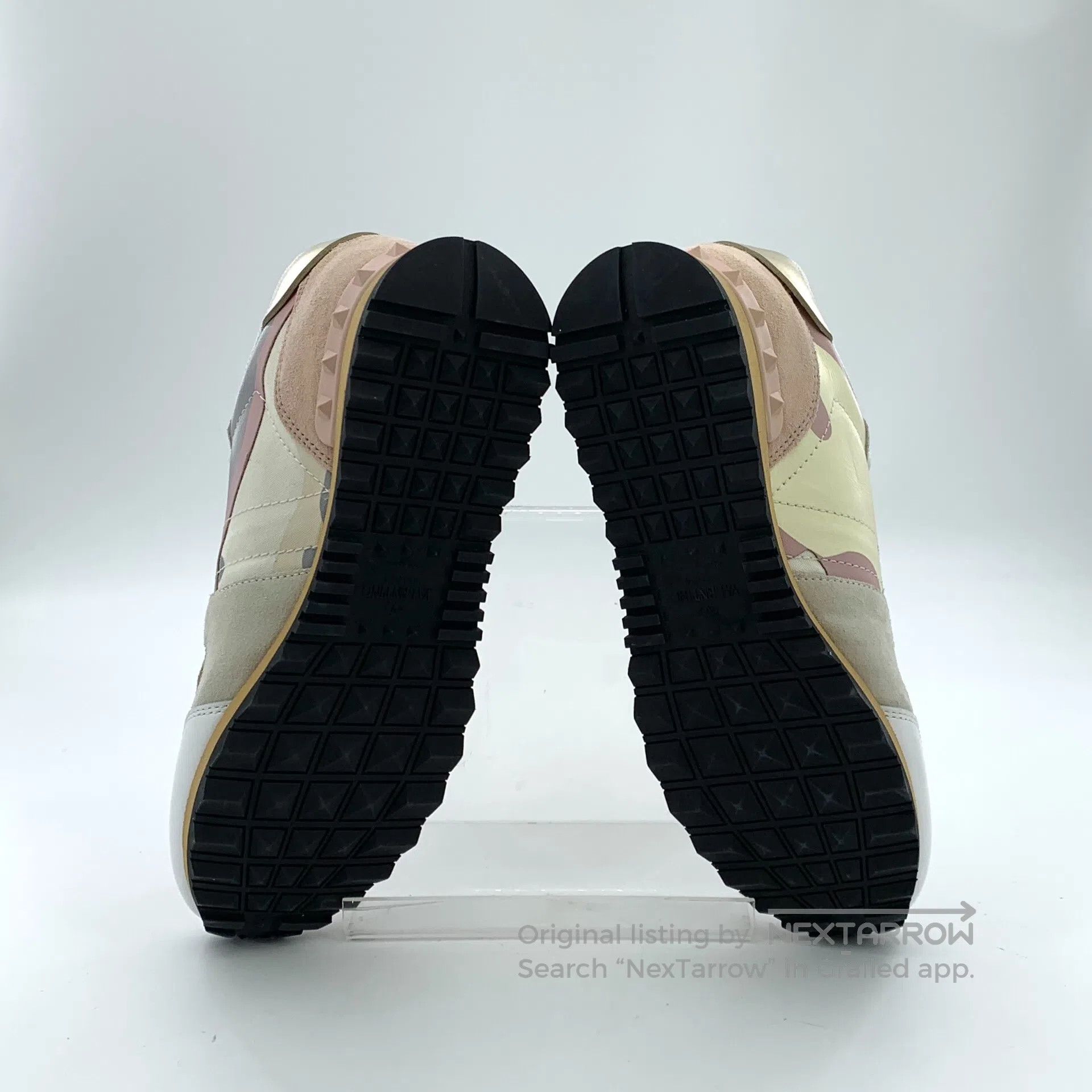 Valentino Valentino Color Blocked Camouflage Laced Casual Flat Sport Size US 6.5 / IT 36.5 - 5 Thumbnail