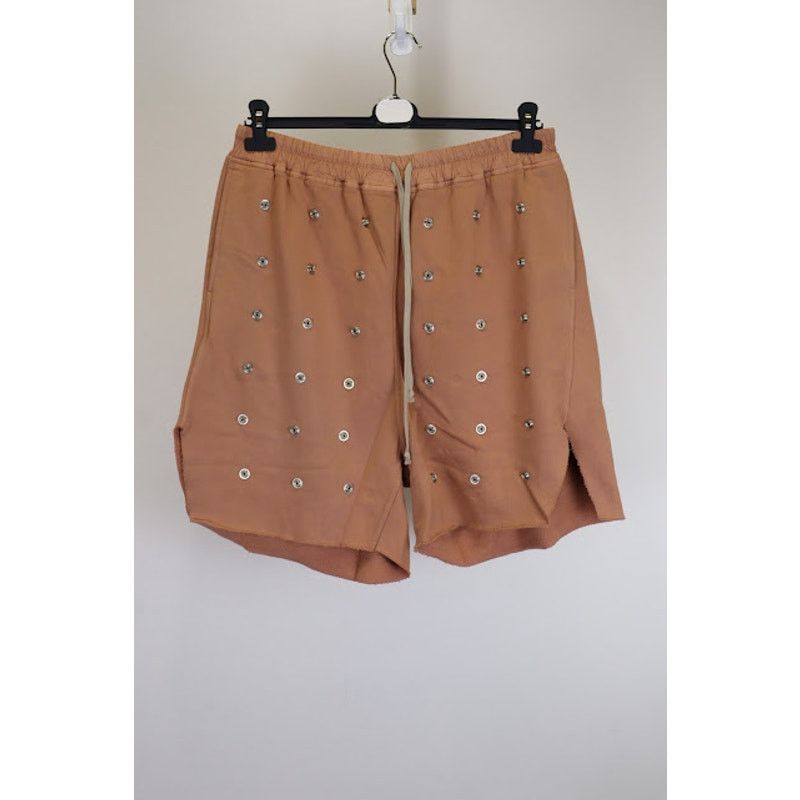 Rick Owens o1rshd1 Long Boxer in Dark Pink Size US 34 / EU 50 - 1 Thumbnail