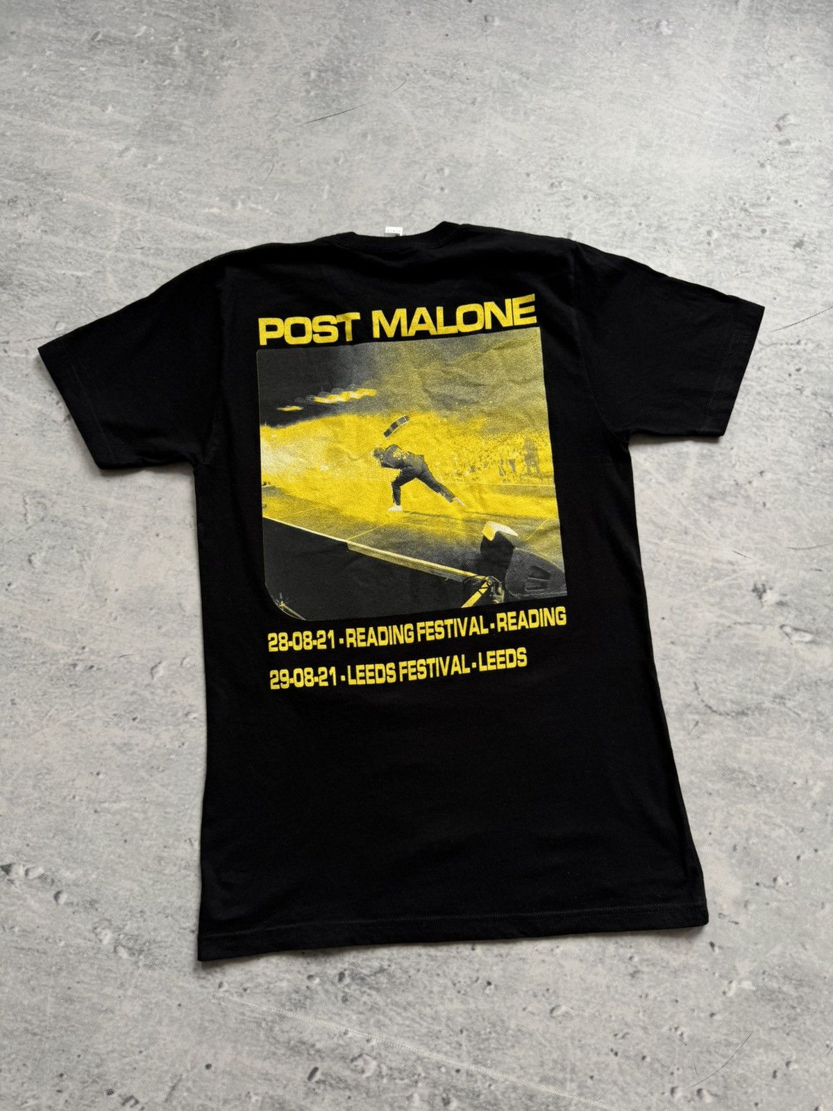 Band Tees × Rap Tees × Vintage Post Malone big logo tee 2021 Festival Size US M / EU 48-50 / 2 - 2 Thumbnail