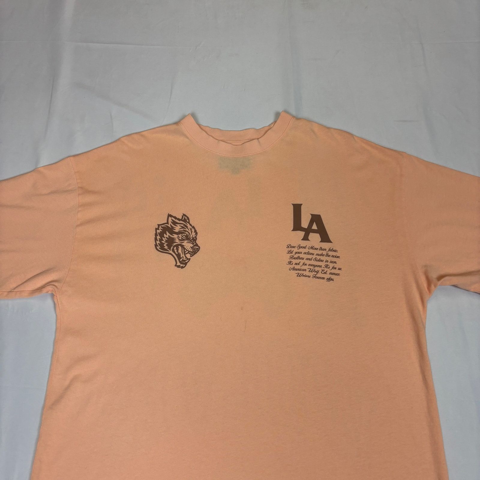 Darc Sport Darc Sport American Wolf Bodybuilding Shirt Men's Large Size US L / EU 52-54 / 3 - 3 Thumbnail