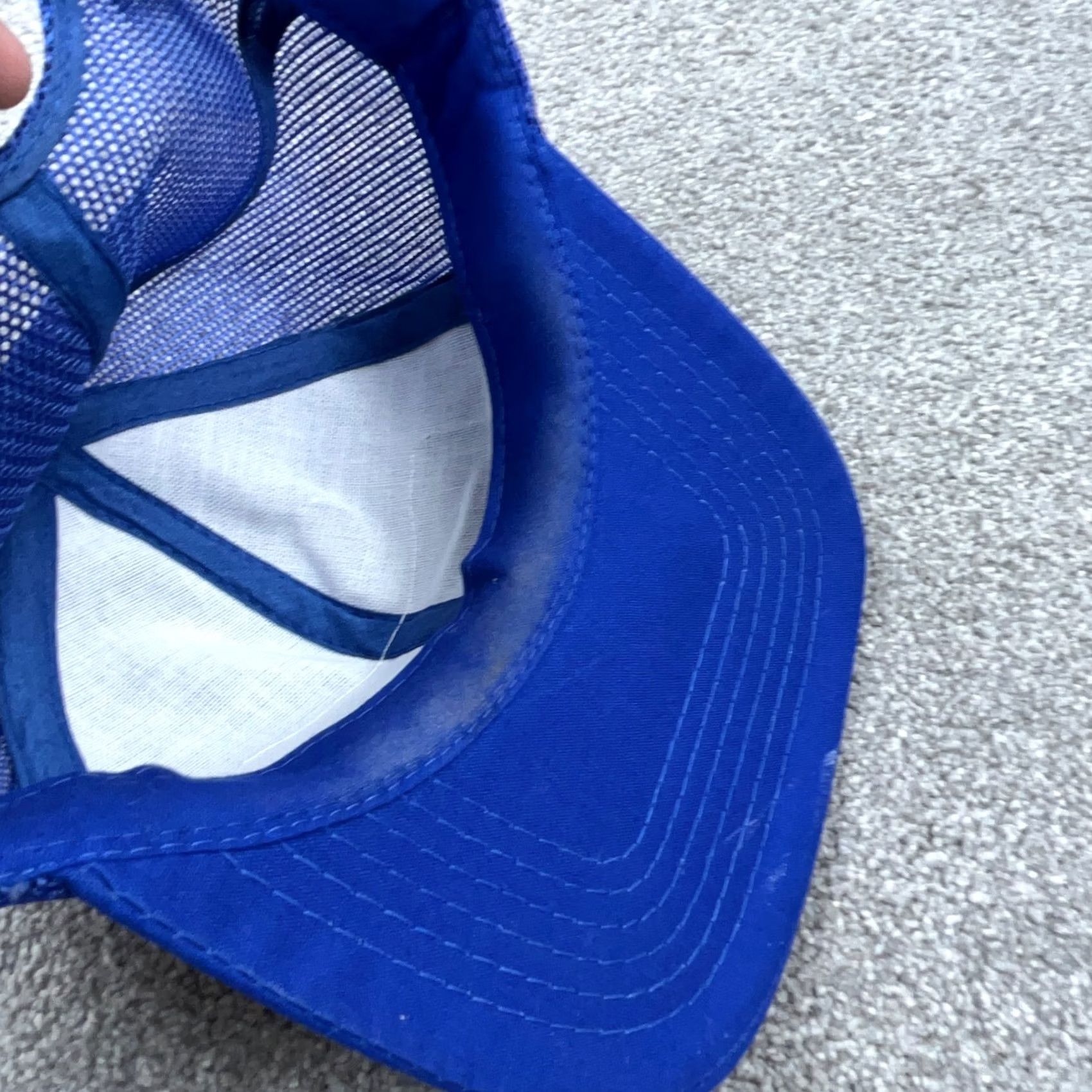 Vintage VINTAGE Trucker Hat Cap Snapback Blue Redi Serve Meats Food Patch 80s 90s Kotton Cool Men Size ONE SIZE - 7 Thumbnail