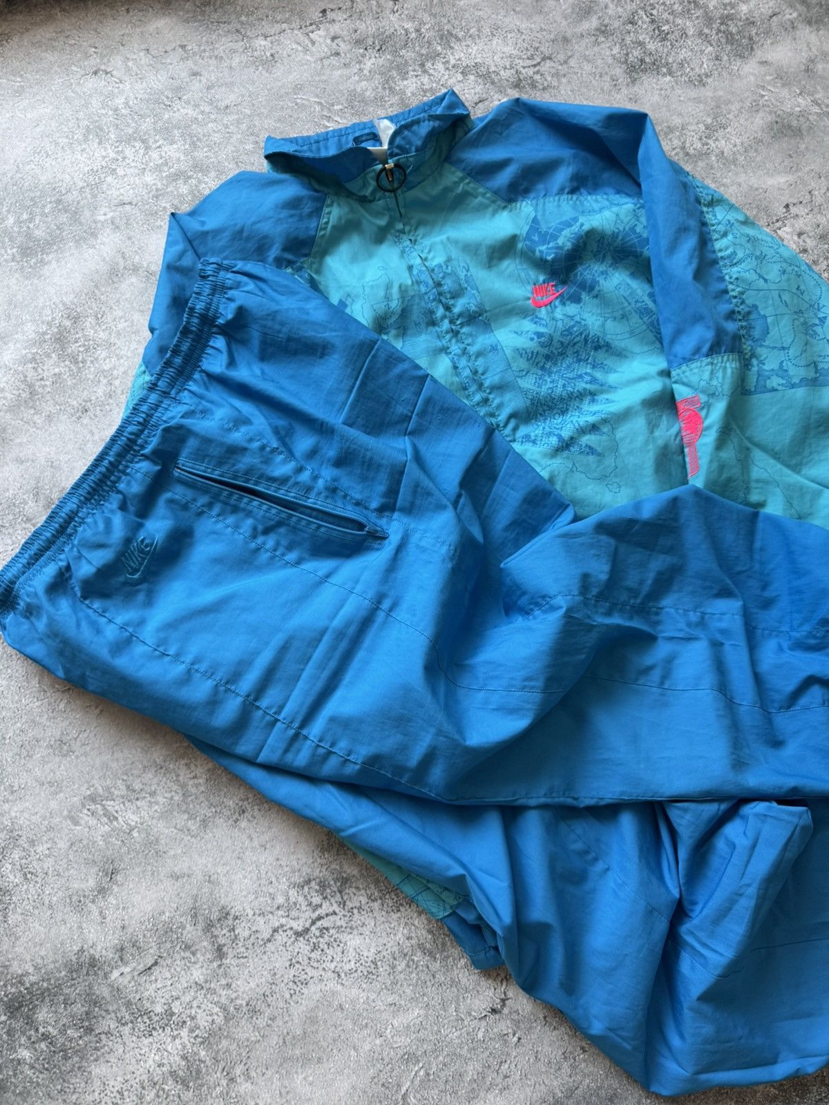 Nike Rare Vintage 80-90s Nike Tracksuit Challenge Court Size US L / EU 52-54 / 3 - 2 Thumbnail
