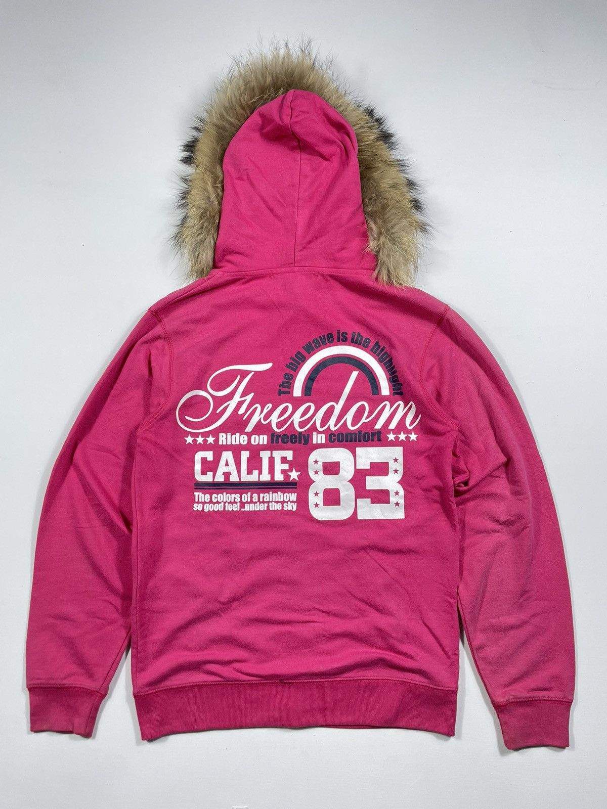 Japanese Brand COMMONTAGE CALIF SURF POEM ZIPHOODIE Size US S / EU 44-46 / 1 - 2 Thumbnail