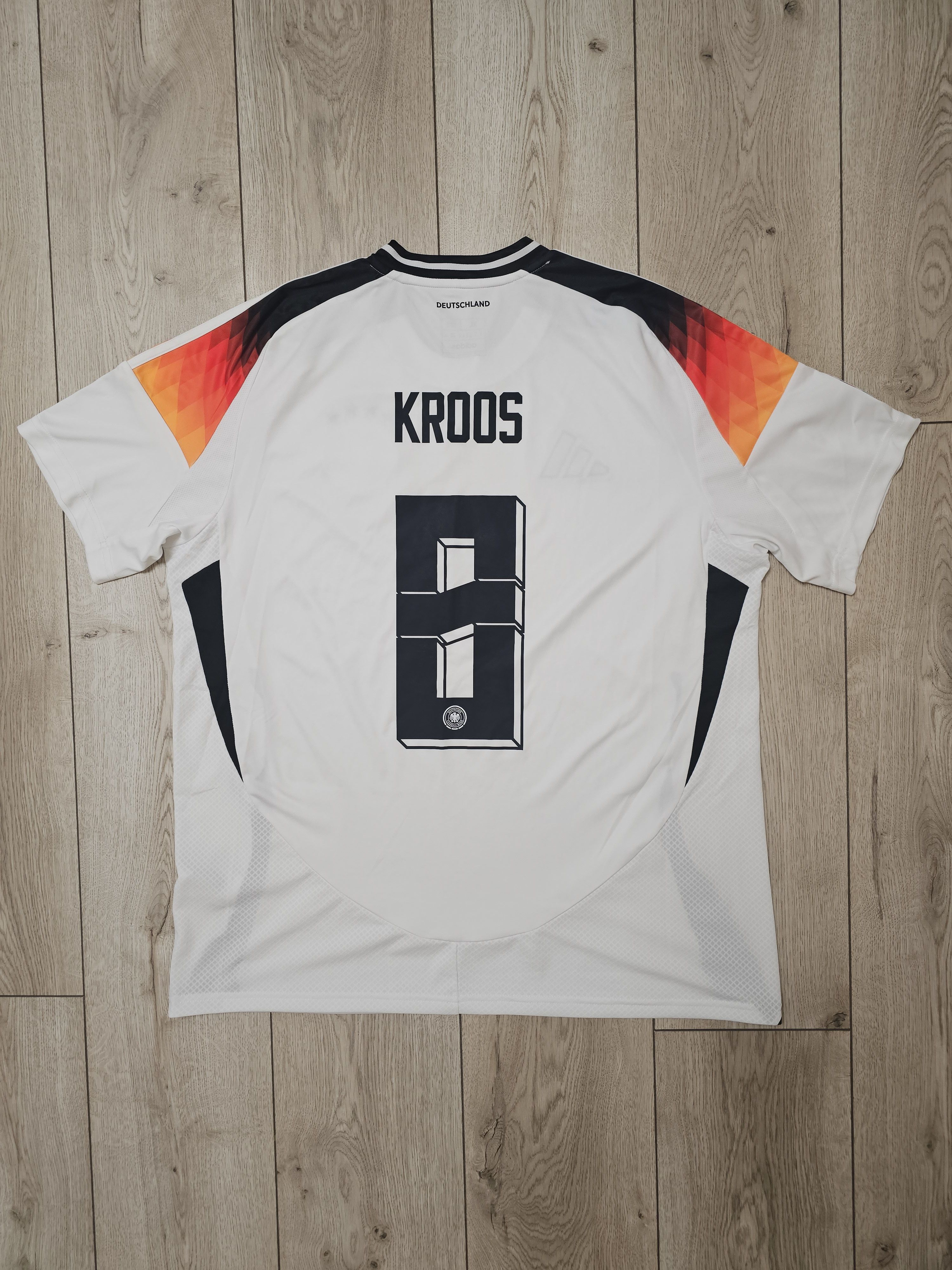 Adidas GERMANY 2024 HOME EURO KROOS FOOTBALL SHIRT SOCCER JERSEY Size US XL / EU 56 / 4 - 1 Thumbnail