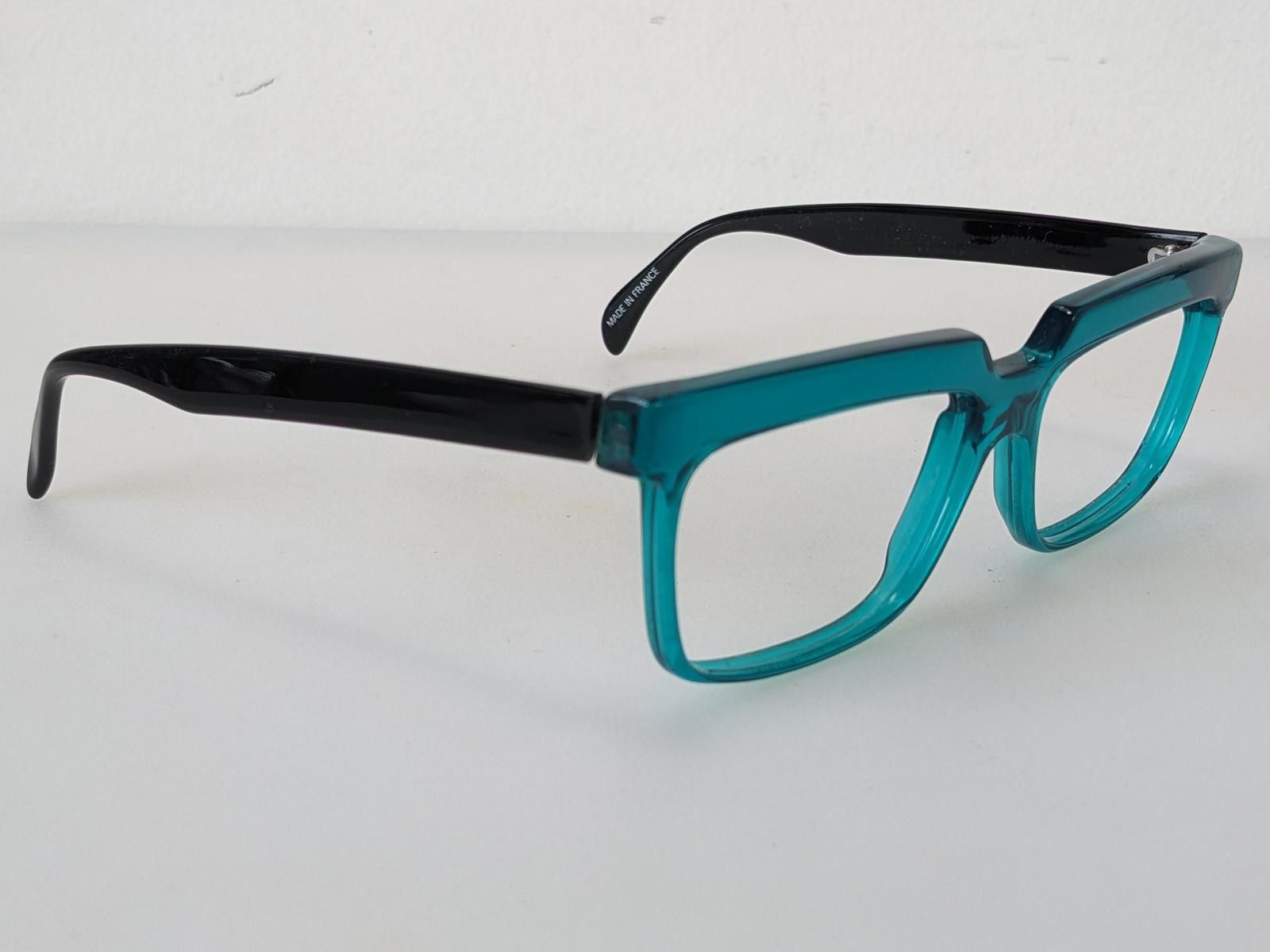 Other Jean Lafont France Women Eyeglasses Teal Green Bold Oversize Size ONE SIZE - 4 Thumbnail