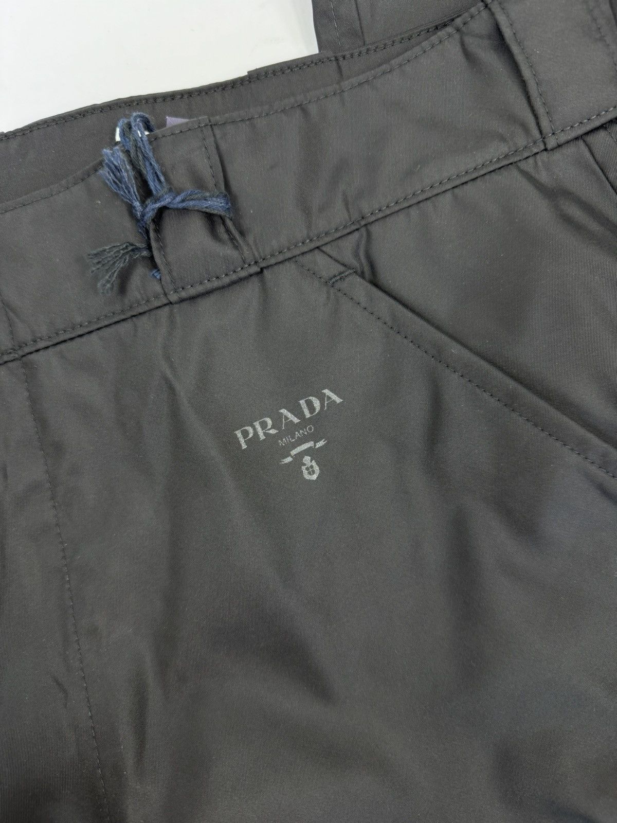 Prada PRADS PANTALONE IDROREATT NYLON CARGO TROUSERS Size US 34 / EU 50 - 3 Thumbnail