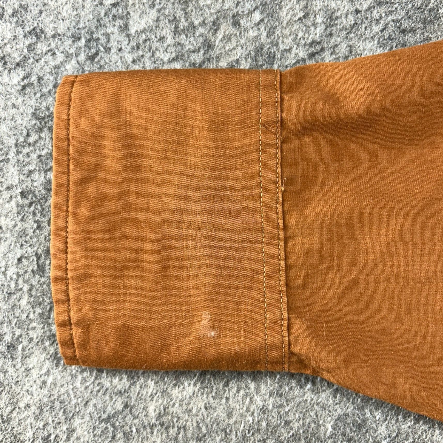 Vintage VINTAGE Perma Press Shirt Mens L Orange Button-Up Long Sleeve Solid Pocket 70s Size US L / EU 52-54 / 3 - 7 Thumbnail