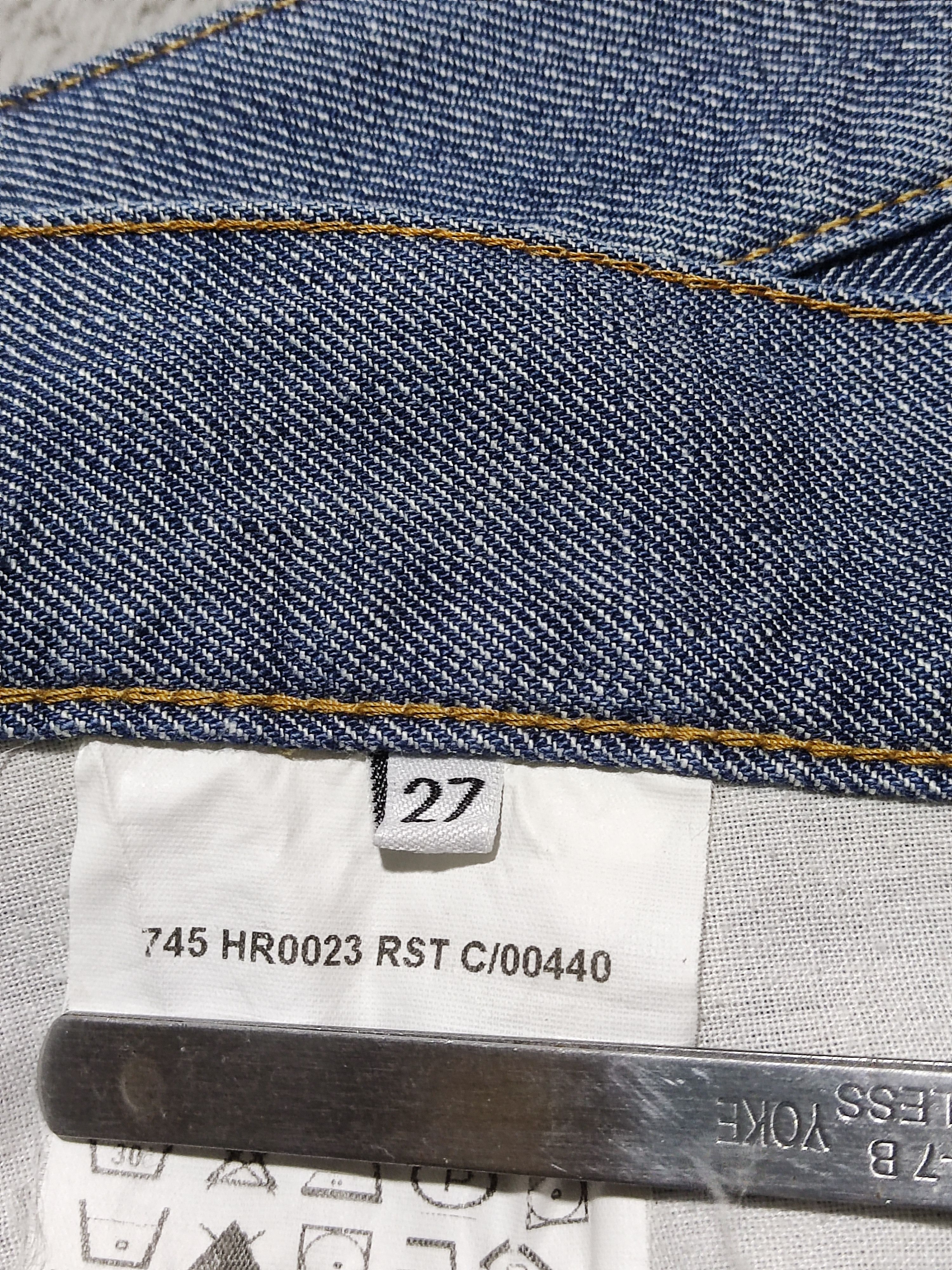 Helmut Lang Vintage Helmut Lang Classic Denim Low Waist Contour Fit Size US 28 / EU 44 - 15 Thumbnail