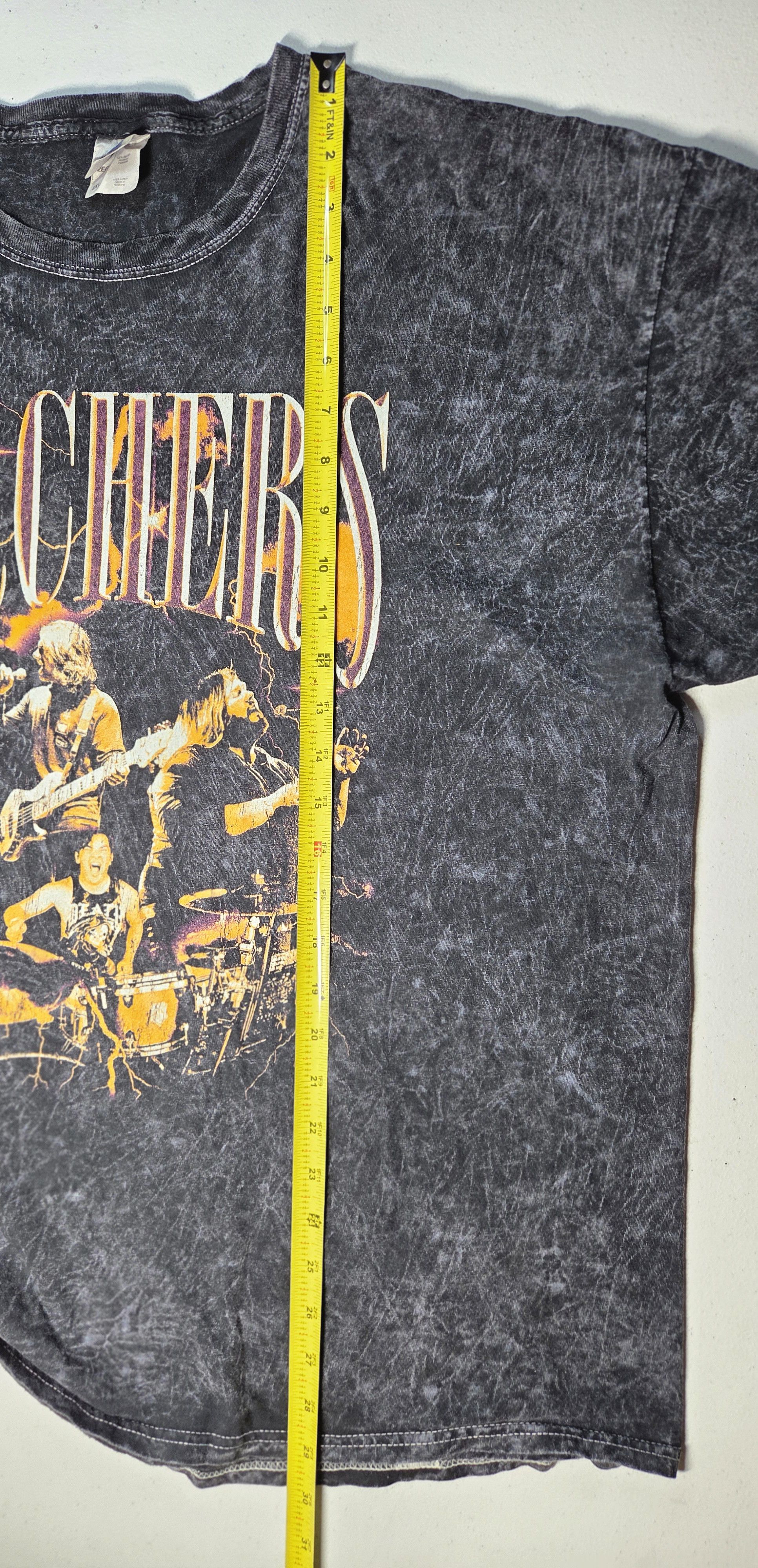 Other Archers Winter Tour 2024 Acid Wash Graphic Band Tee 2XL Size US XXL / EU 58 / 5 - 8 Thumbnail