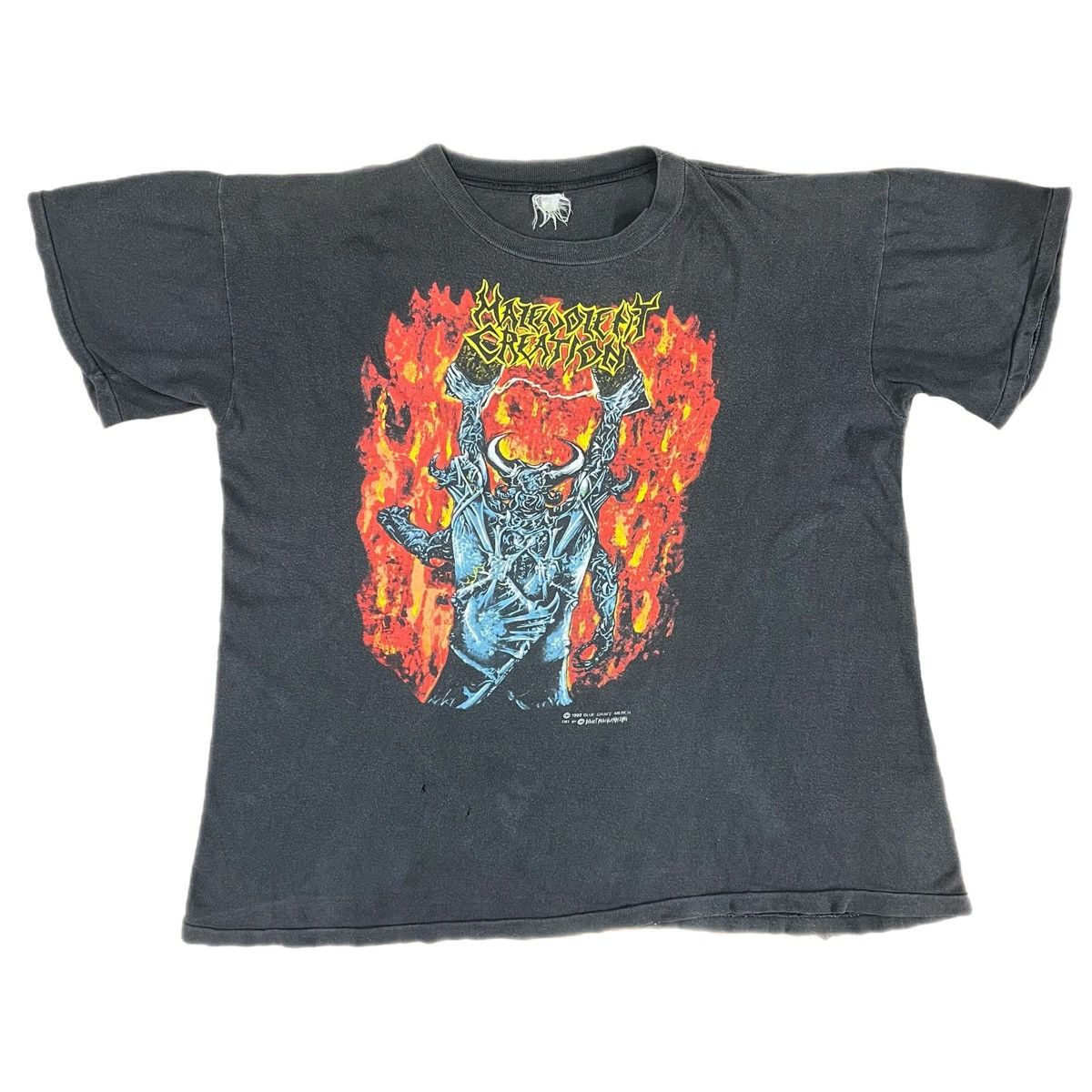 Vintage 1991’ Malevolent Creation Vintage Rock Tee Size US M / EU 48-50 / 2 - 7 Thumbnail