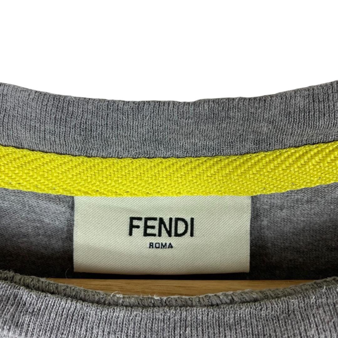 Fendi FENDI Roma big spellout designer tee Size US S / EU 44-46 / 1 - 3 Thumbnail