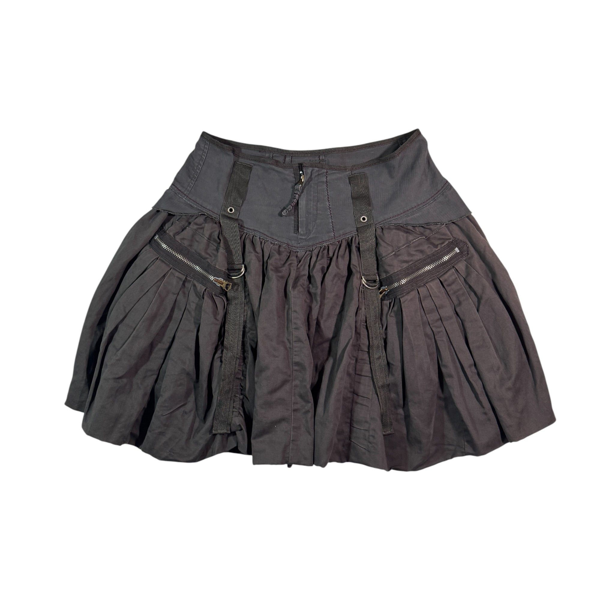 Marithe + Francois Girbaud Marithé François Girbaud Skirt Avant-Garde Archive Goth Y2k Size 30" / US 8 / IT 44 - 1 Thumbnail