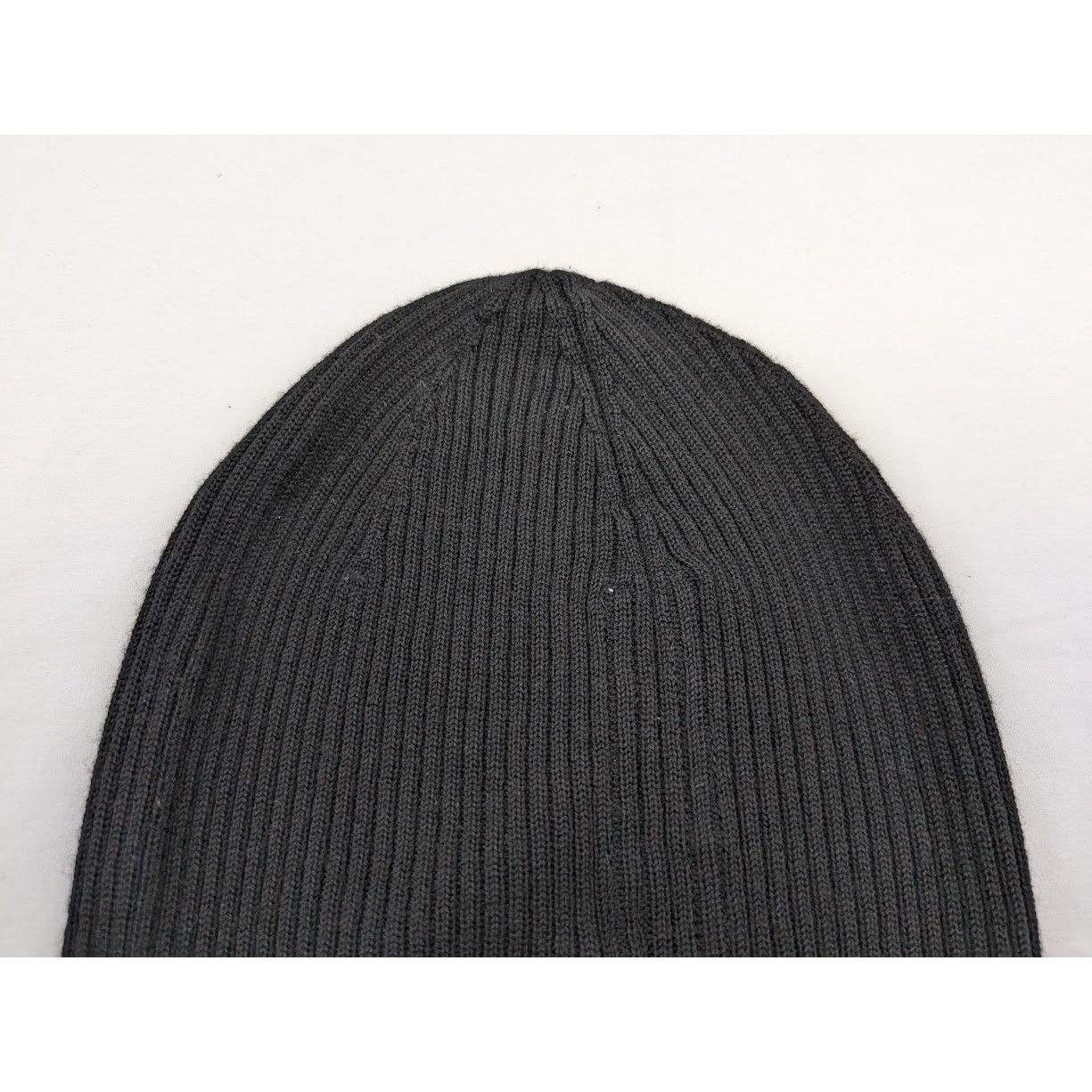Rick Owens o1rshd1 Size:OS / Wool Ribbed Beanie Hat / Cap in Black Size ONE SIZE - 3 Thumbnail