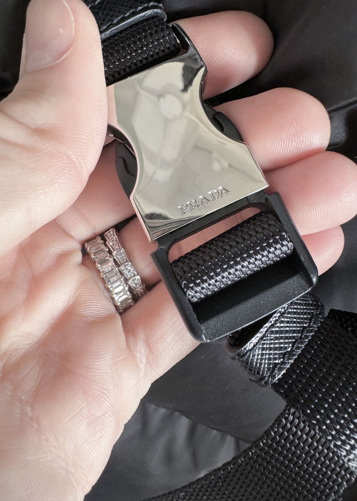 Prada Prada 2020 Black Re-Nylon Removable Sleeves Down Jacket Size XS / US 0-2 / IT 36-38 - 9 Thumbnail