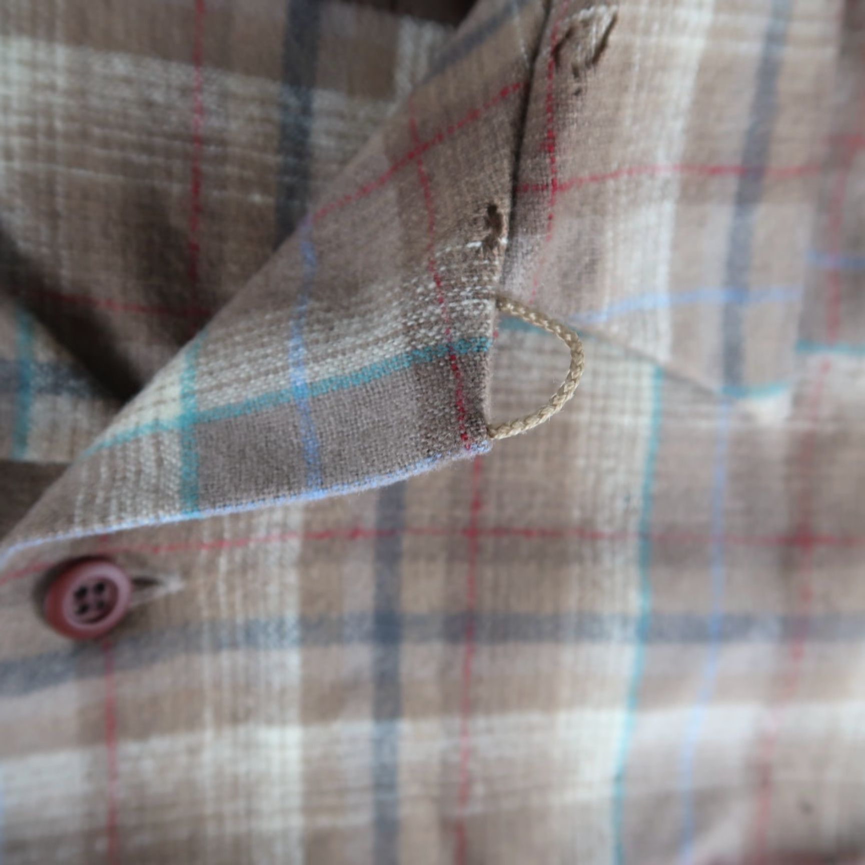 Pendleton VINTAGE Pendleton Board Shirt Brown Shadow Plaid Flannel Size L Wool Button-Up Collared 70s Mens Size US L / EU 52-54 / 3 - 5 Thumbnail