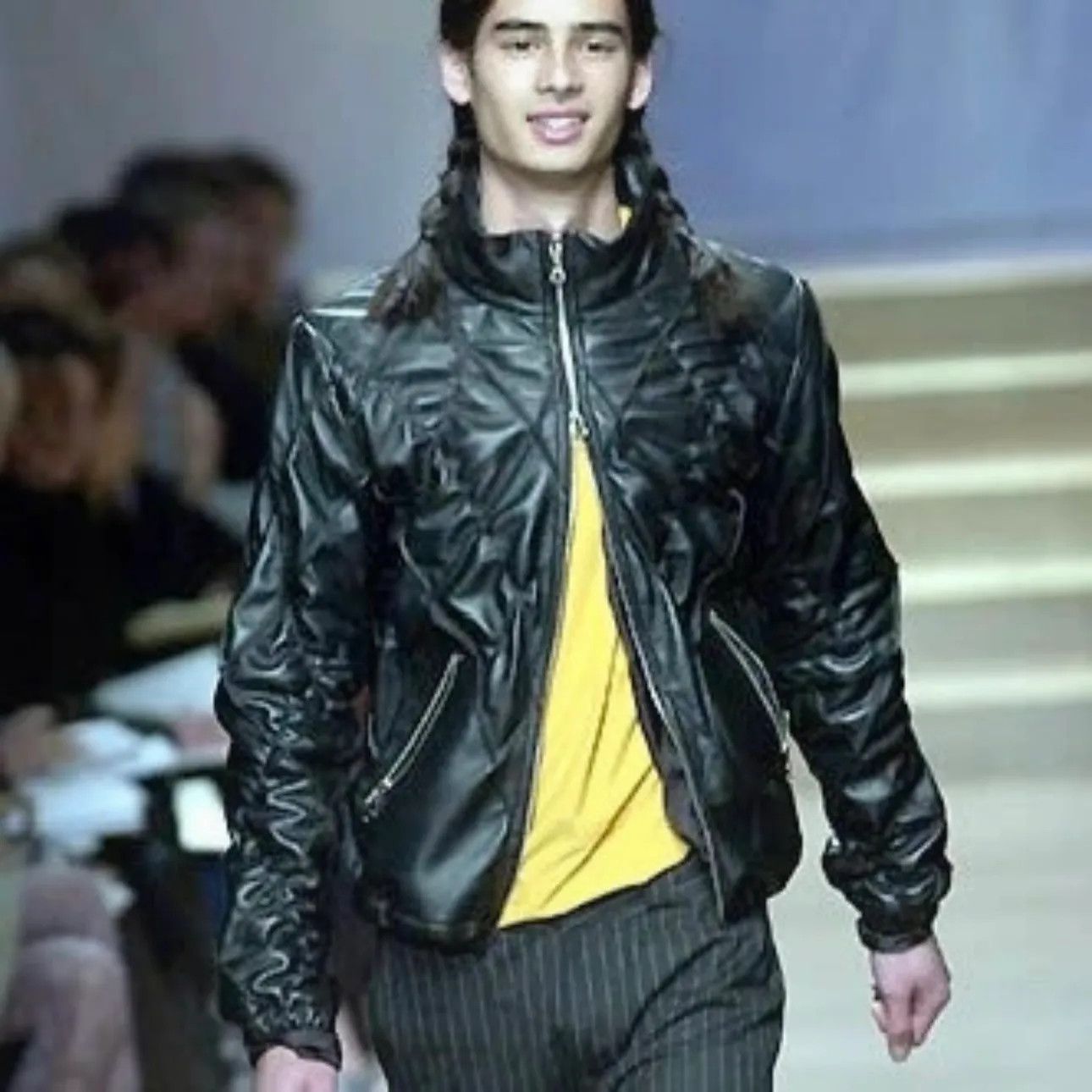 Marithe + Francois Girbaud FW2000 Marithé + François Girbaud Structure Navy Jacket Size S / US 4 / IT 40 - 3 Thumbnail
