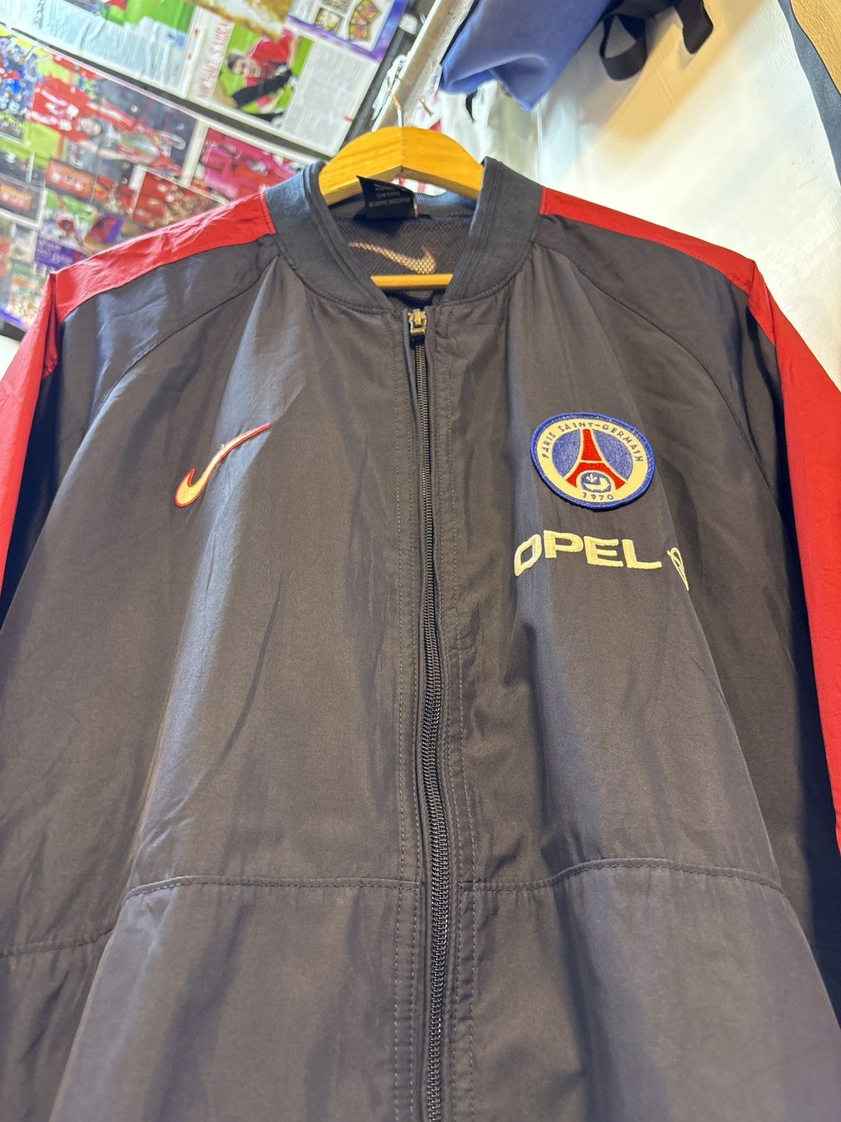 Nike Vintage 90s Paris Saint-Germain Tracksuit Size US L / EU 52-54 / 3 - 2 Thumbnail