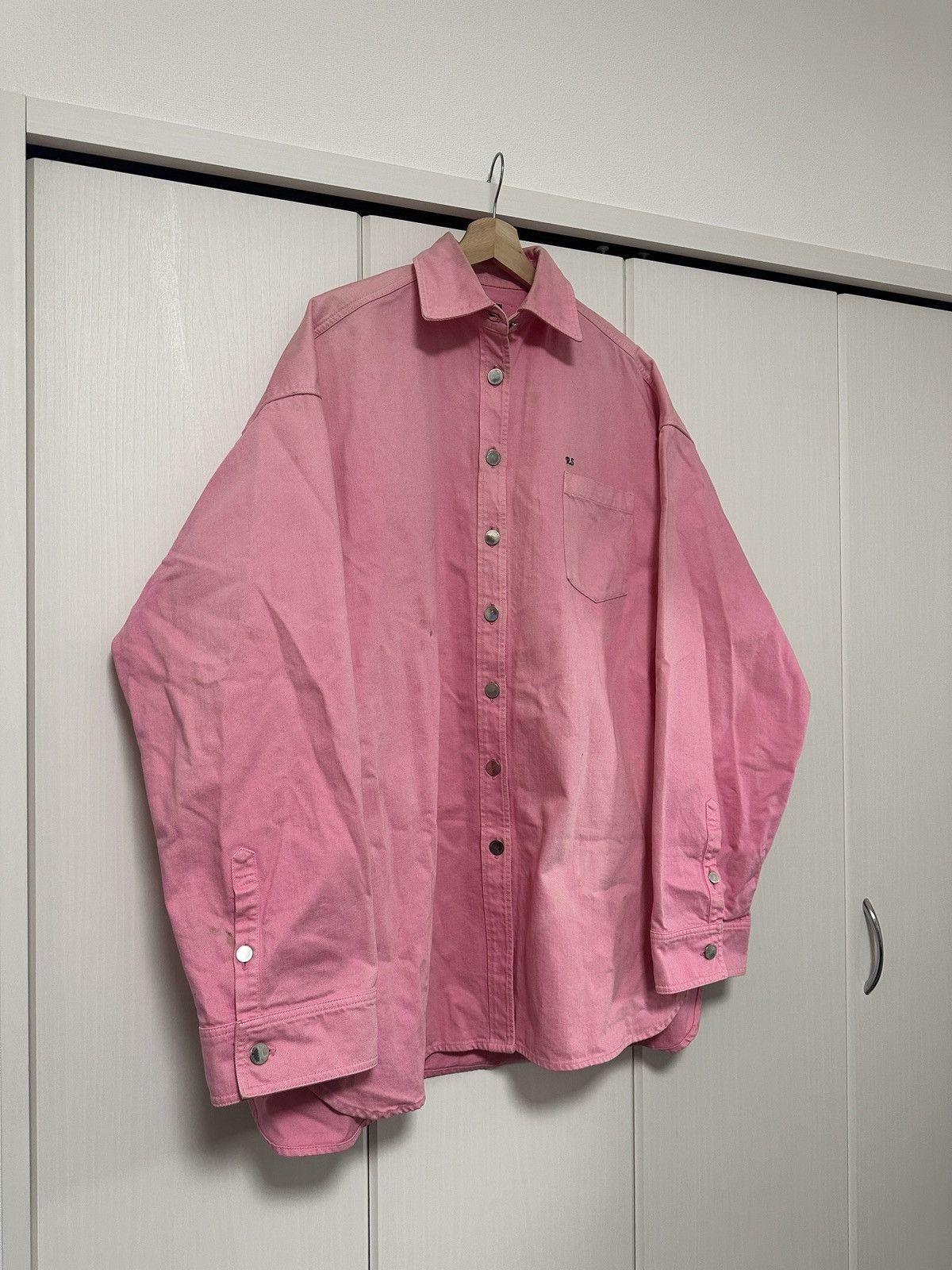 Raf Simons Oversized RS Shirt Size US XXL / EU 58 / 5 - 1 Thumbnail