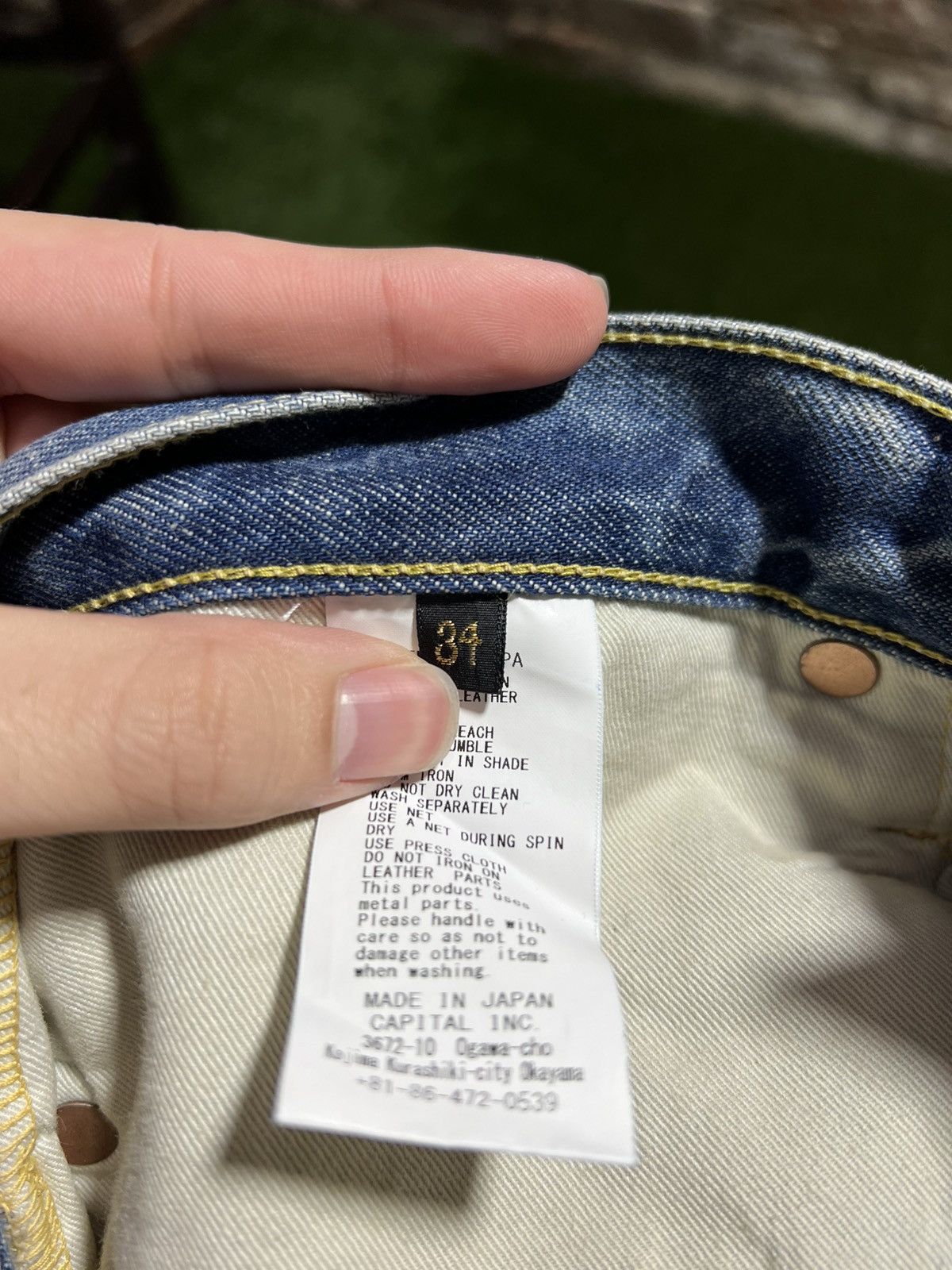 Kapital Kapital Jewel Studded Jeans Size US 34 / EU 50 - 6 Thumbnail