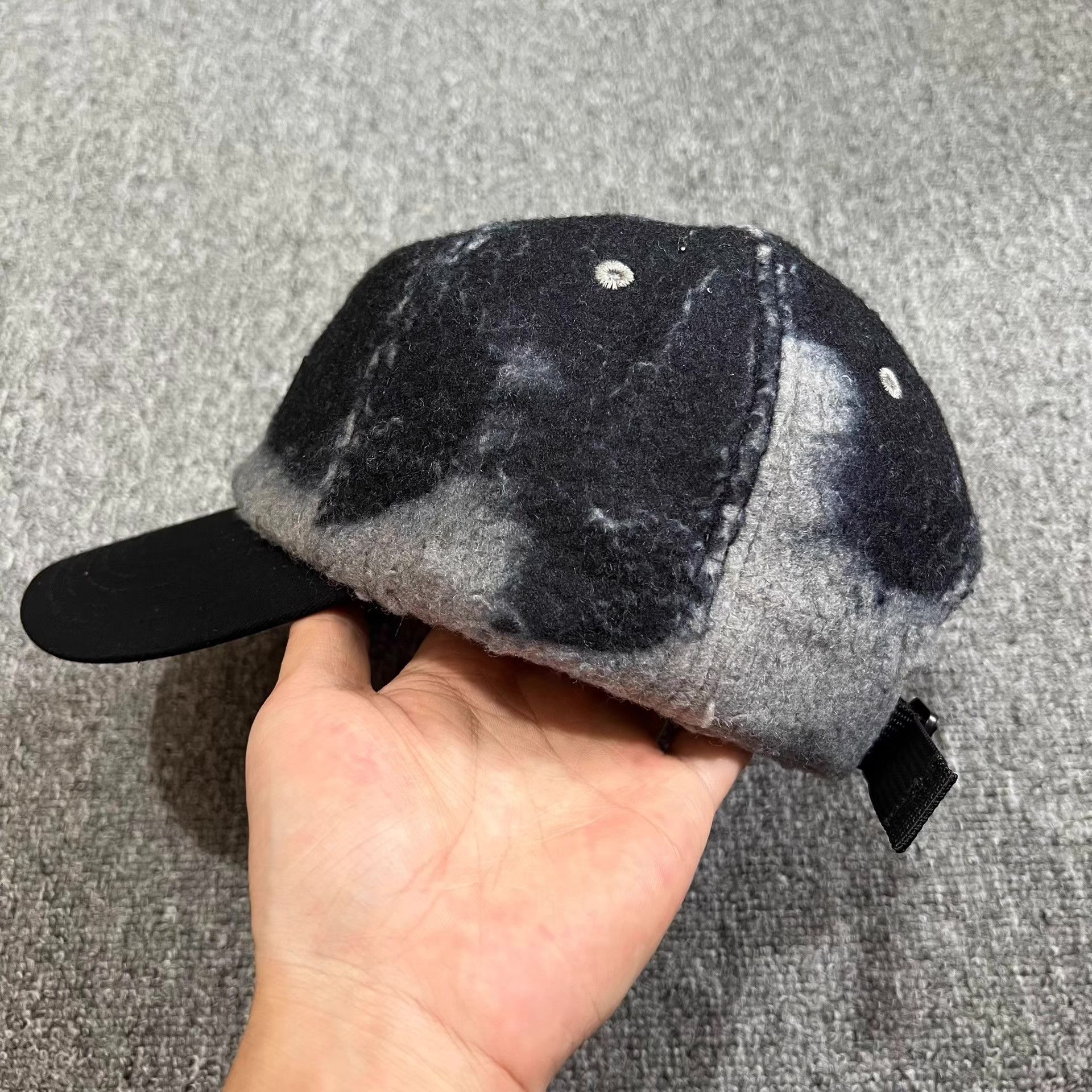 Fucking Awesome Fucking Awesome Wool Blend Curved Brim Baseball Cap Q7 Size ONE SIZE - 5 Thumbnail