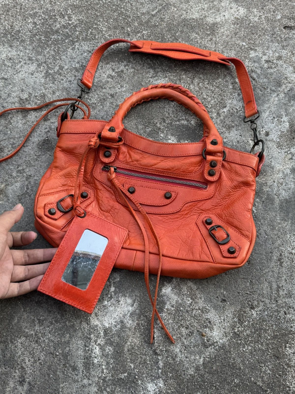 Leather City Bags Orange