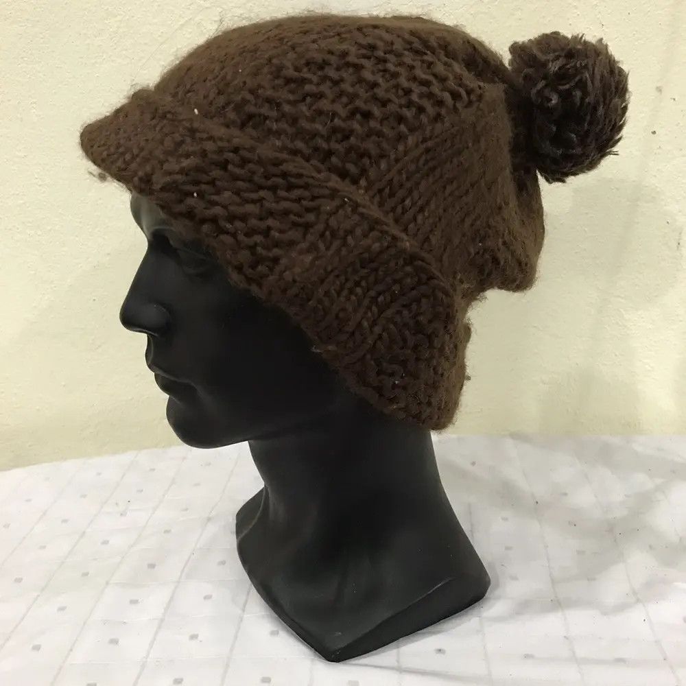 Other Handknit Bobble Beanie Hat Size ONE SIZE - 2 Thumbnail