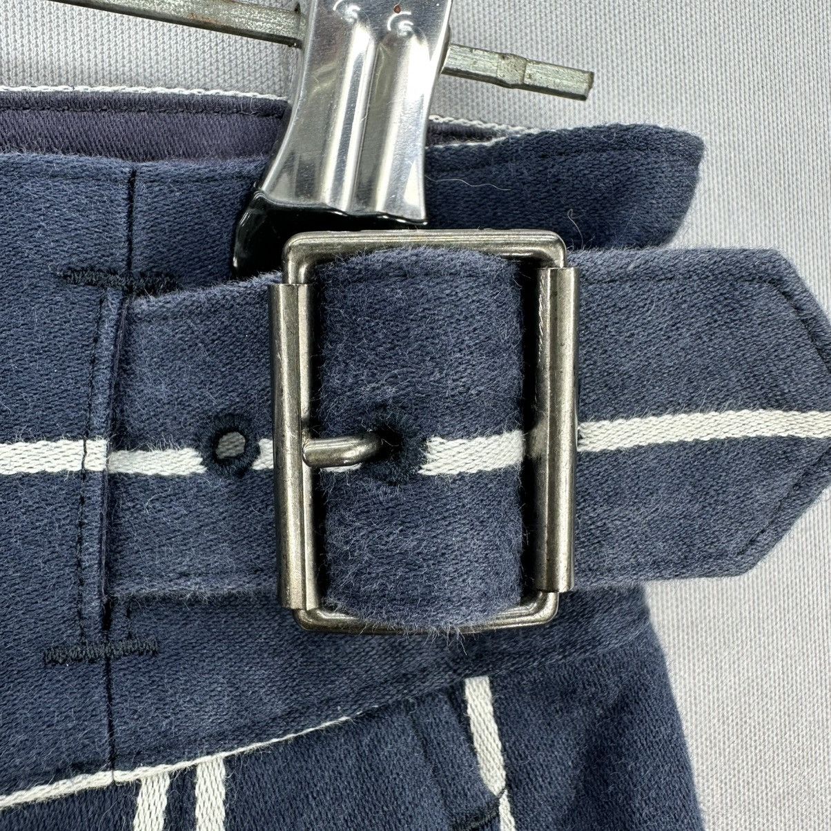 Phlannel Phlannel British Gurkha Maxi Skirt Ladies Blue Stripe Size 28" / US 6 / IT 42 - 12 Thumbnail
